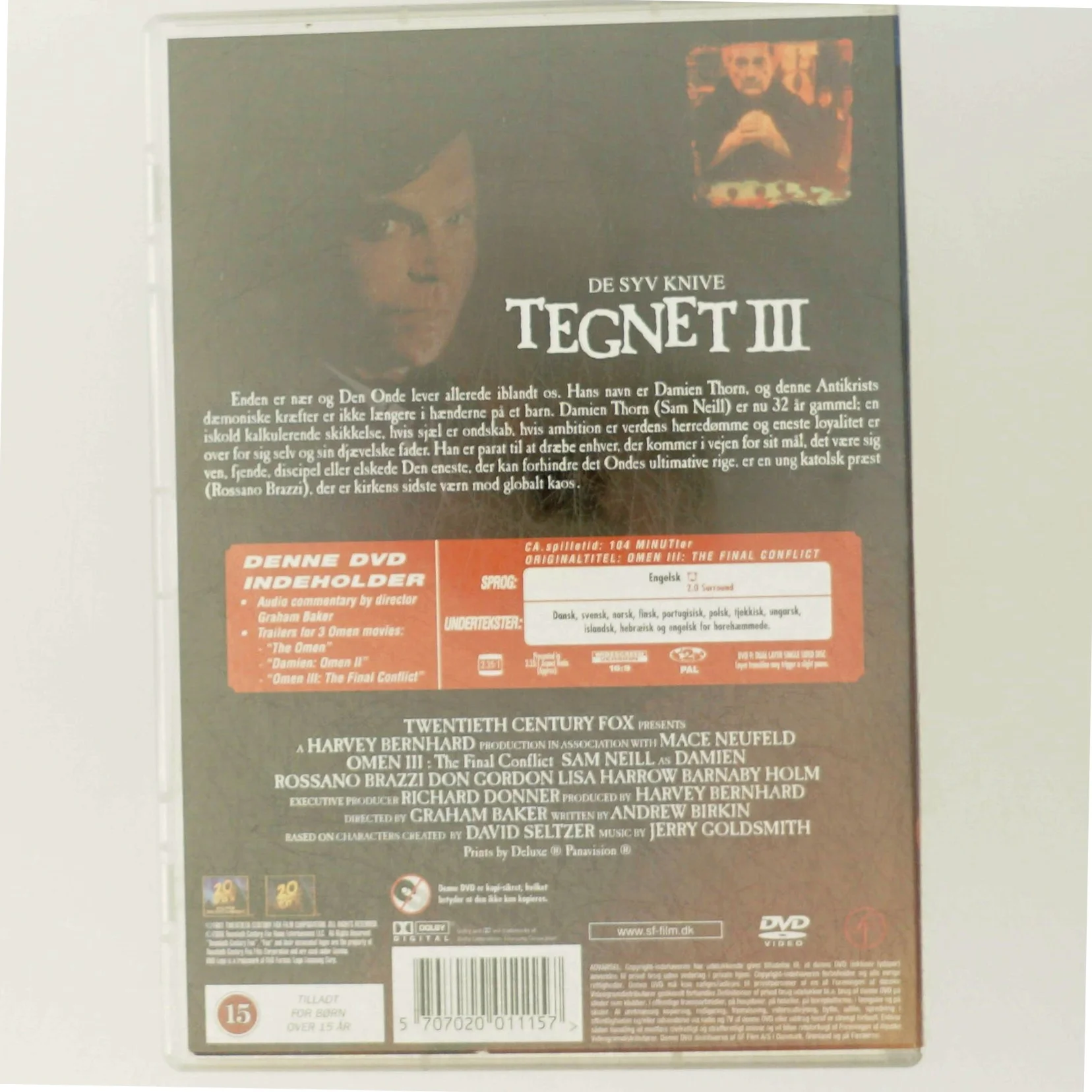 DVD - Tegnet III: De Syv Knive