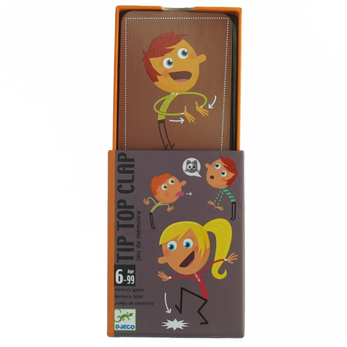 Tip Top Clap Kortspil fra Djeco