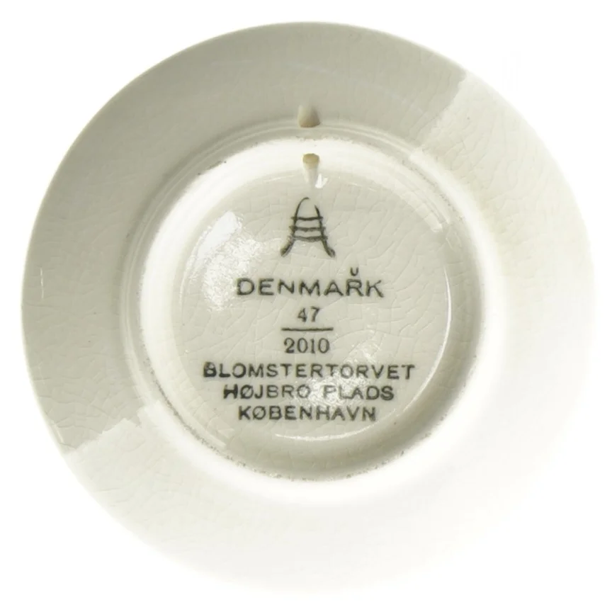 Platte fra Aluminia (str. 8 x 8 cm)