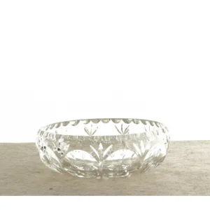Glasskål i krystal (str. 19 gang 19 cm)