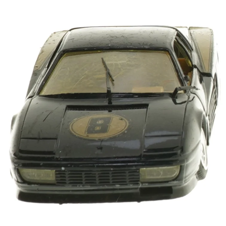 Sort legetøjsbil (str. 18,5x8 cm)