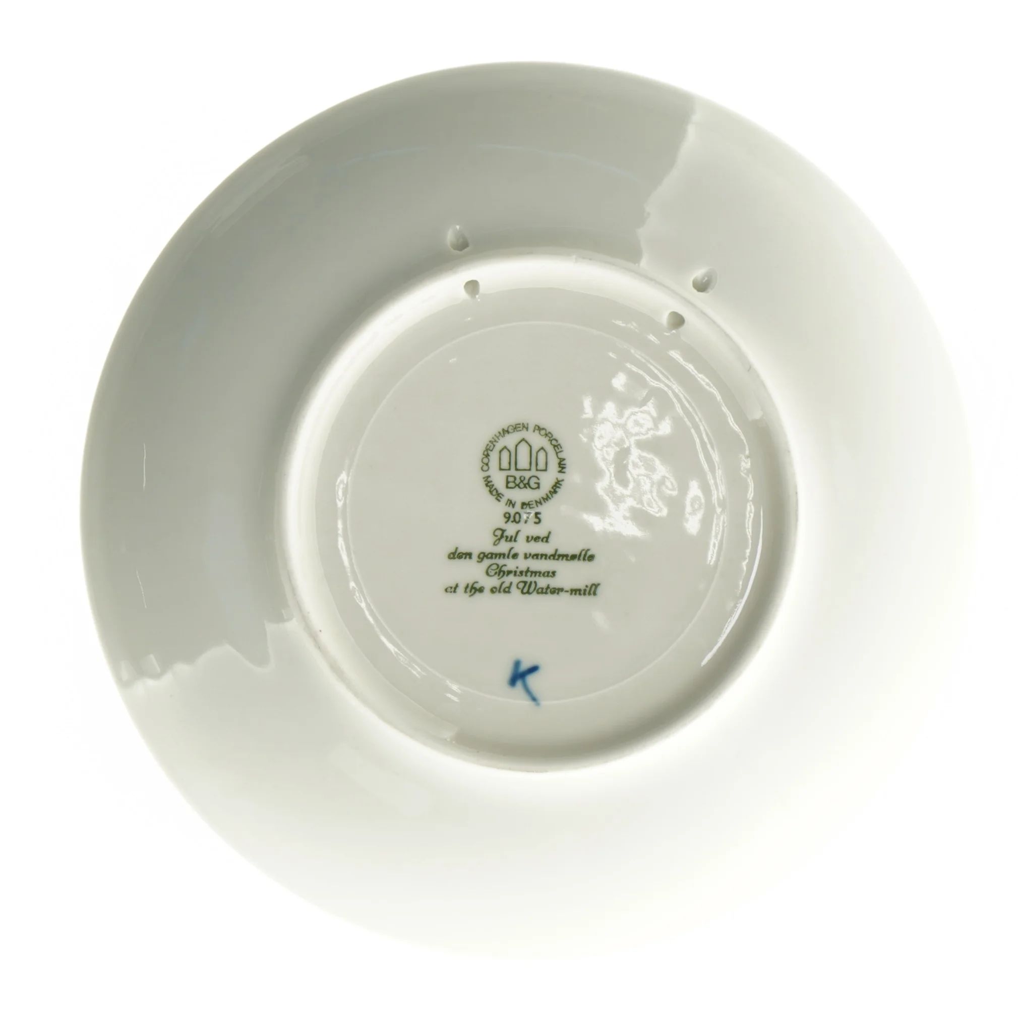 Platte Juleaften 1975 fra Bing Og Grøndal (str. 18 x 18 cm)