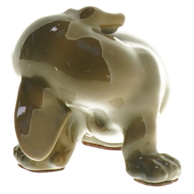 Gravhund, Royal Copenhagen. RC 1407, (str. 10 x 8 cm)