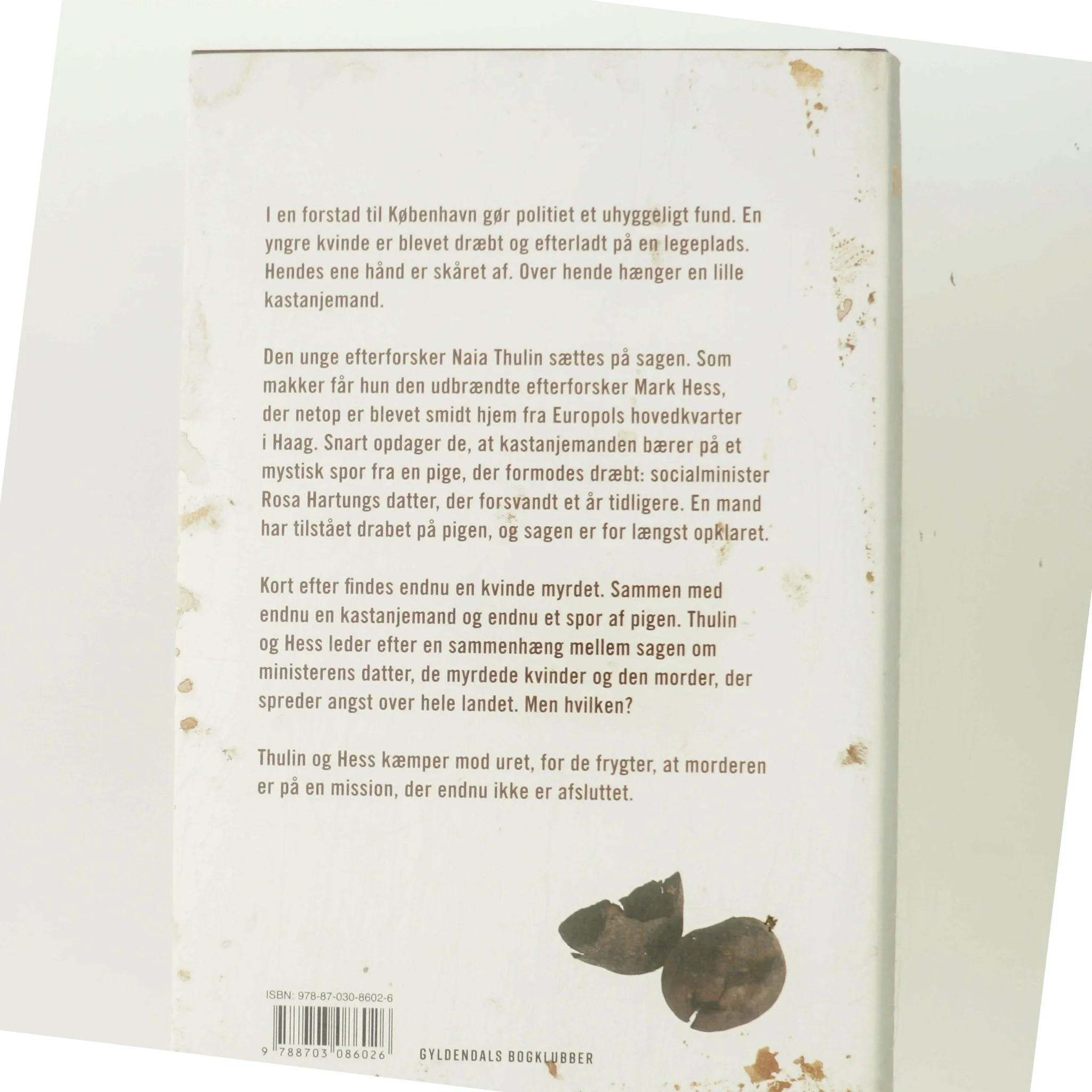 Kastanjemanden : krimi af Søren Sveistrup (Bog)