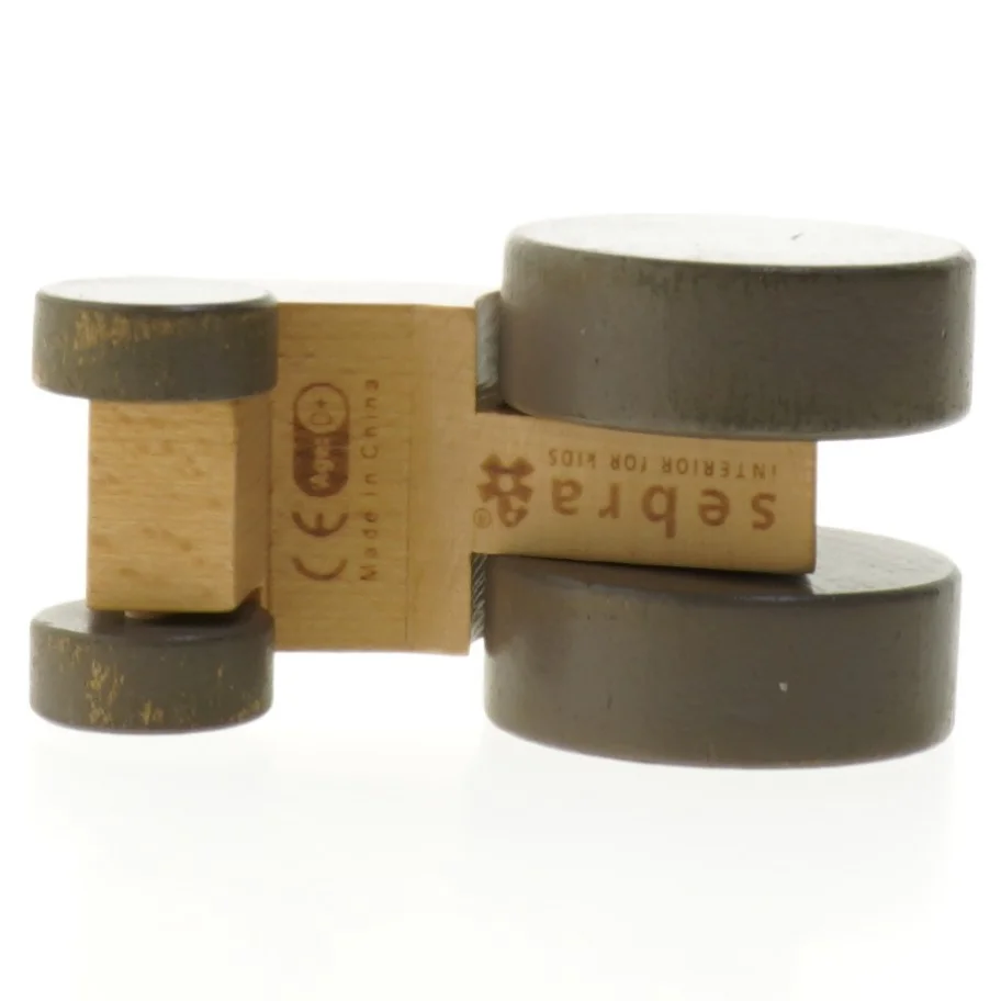 Trælegetøjsrobot fra Sebra (str. 13x6 cm)