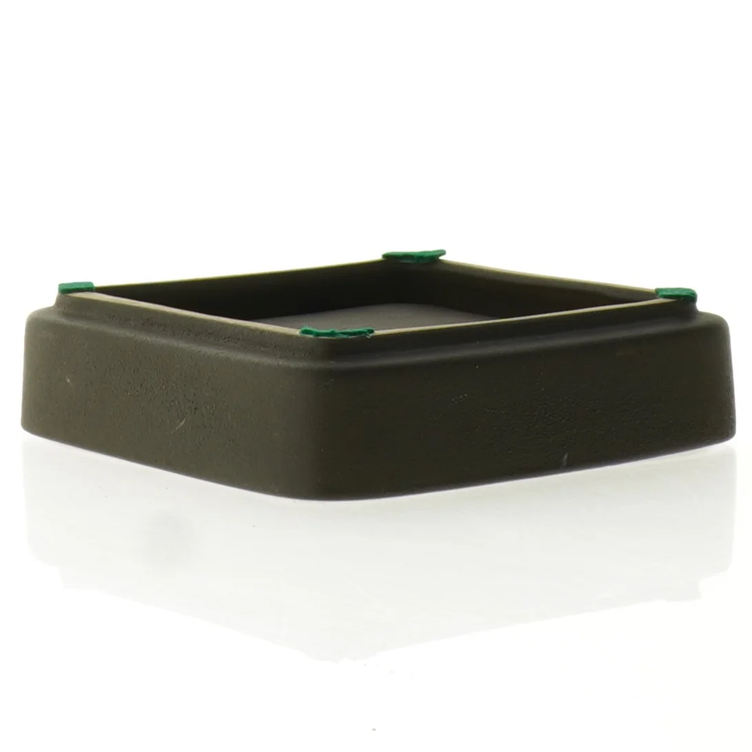 Retro blå keramik askebæger - Søholm (str. 12 x 12 x 3 cm)