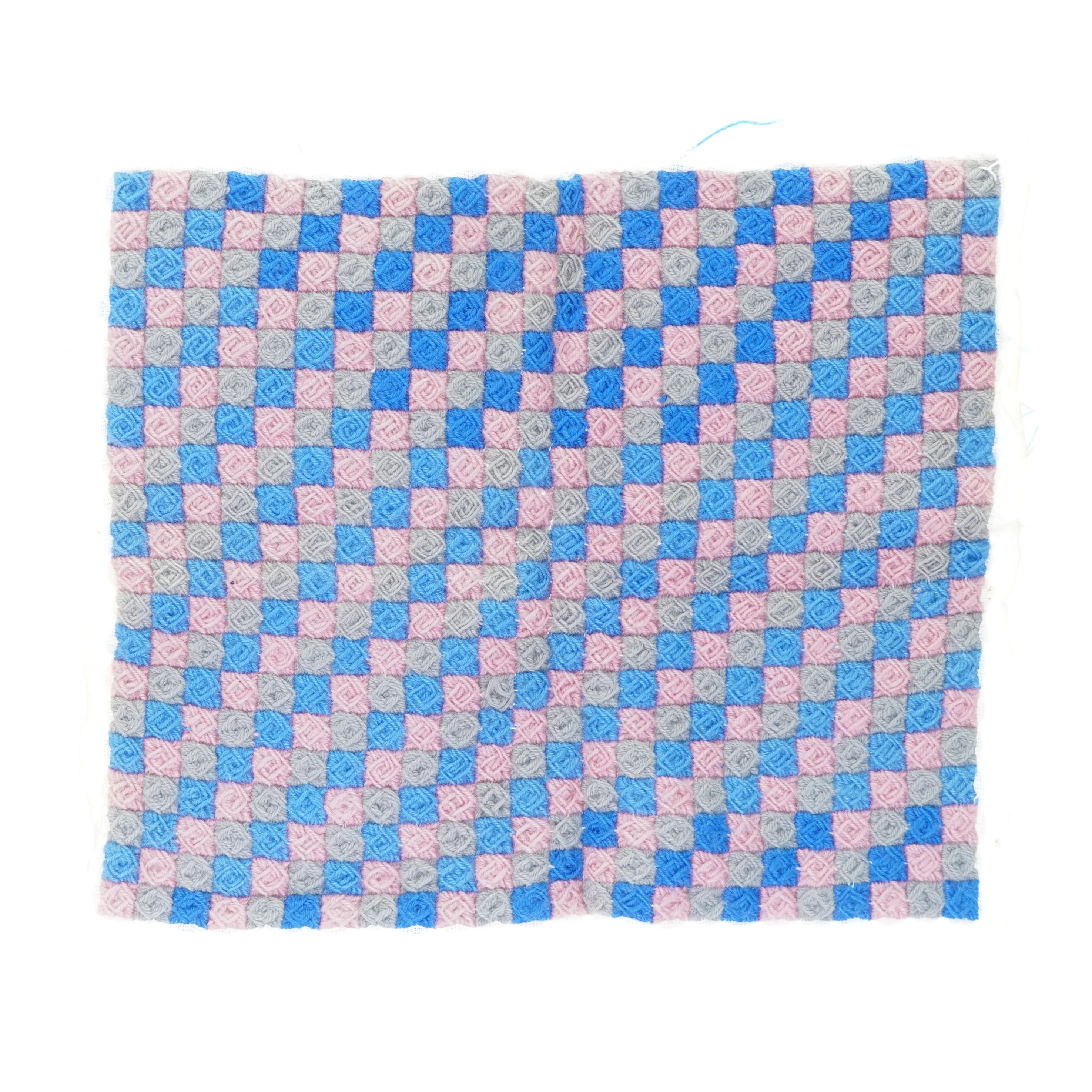 broderet stofstykke (str. 47 x 39 cm)