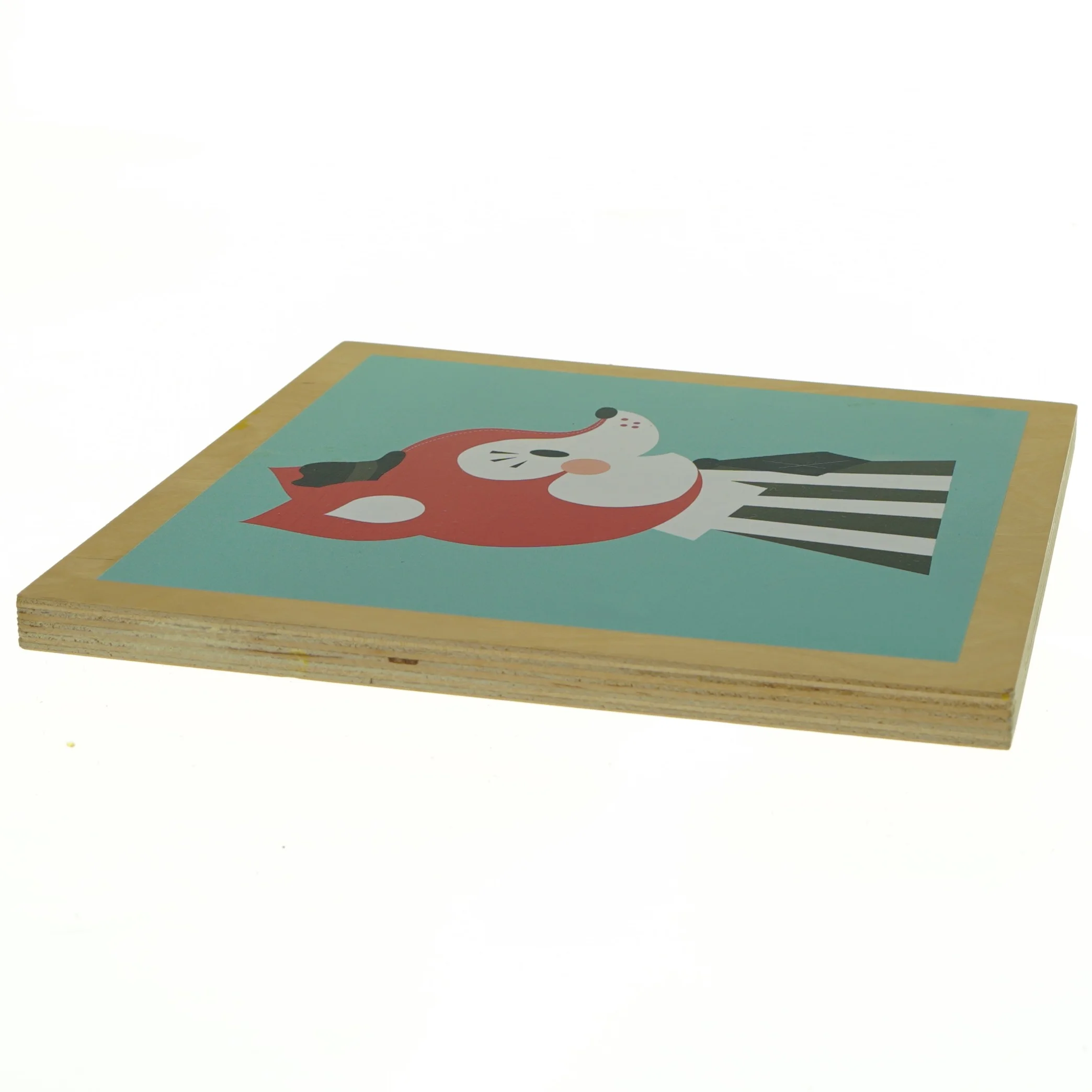 Illustreret træbillede fra Ferm (str. 25x25 cm)