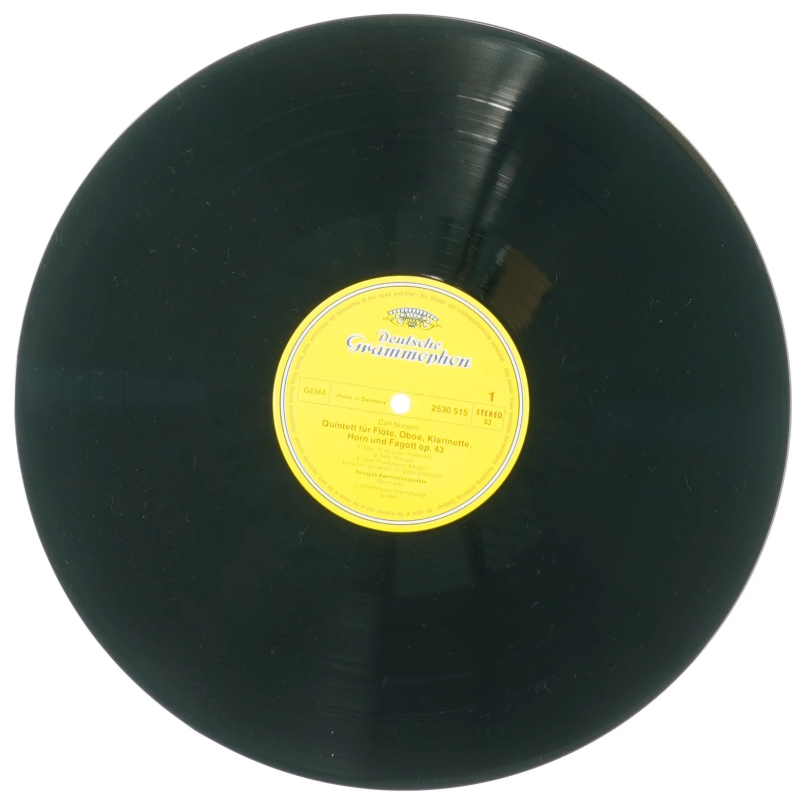 Carl Nielsen fra Deutsche Grammaphon Afstand (str. 30 cm)