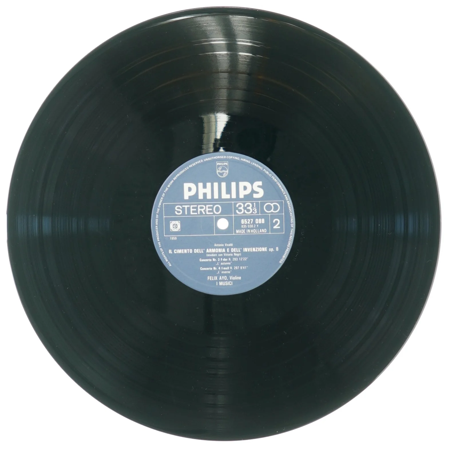 Vivaldi: die vier jahreszeiten fra Philips (str. 30 cm)