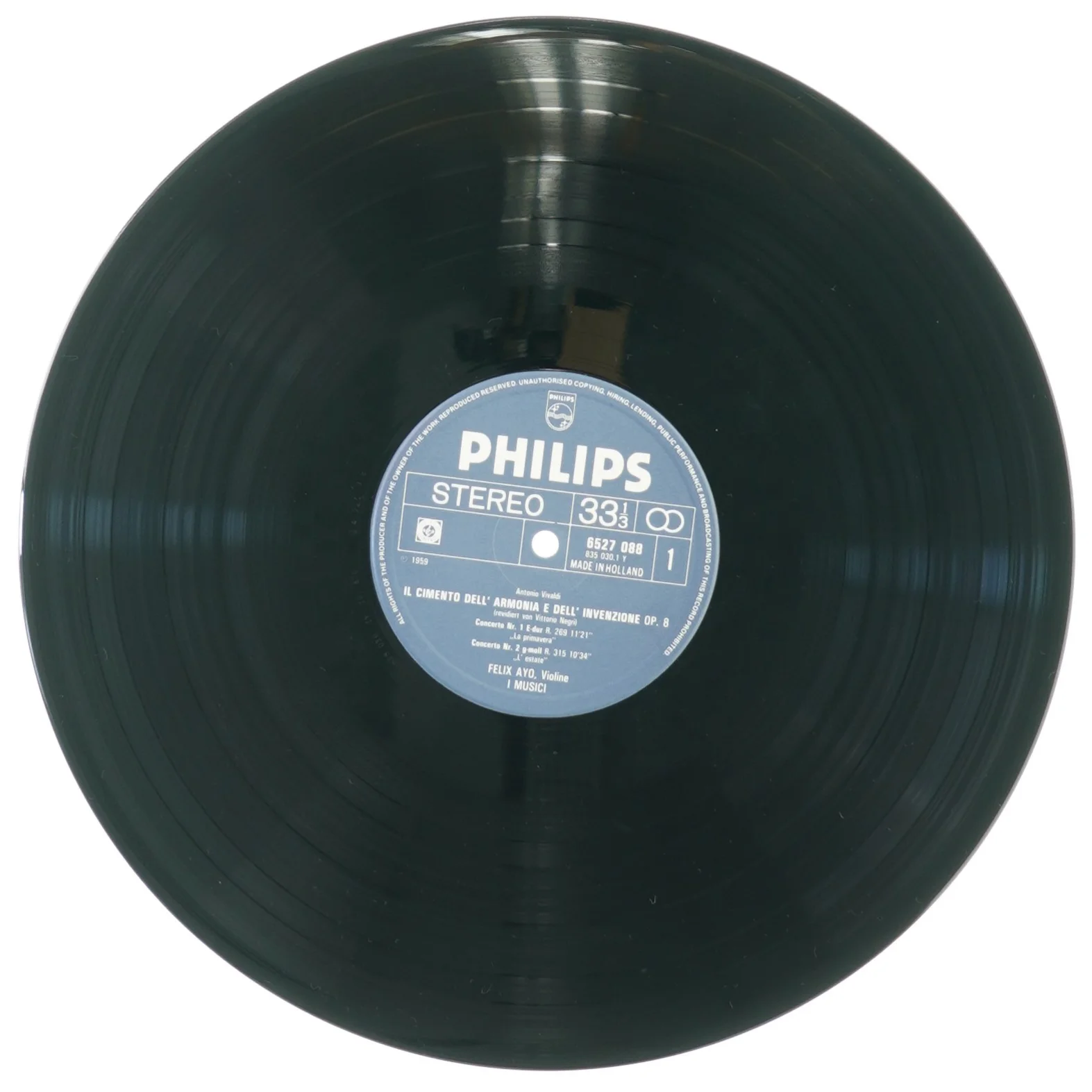 Vivaldi: die vier jahreszeiten fra Philips (str. 30 cm)