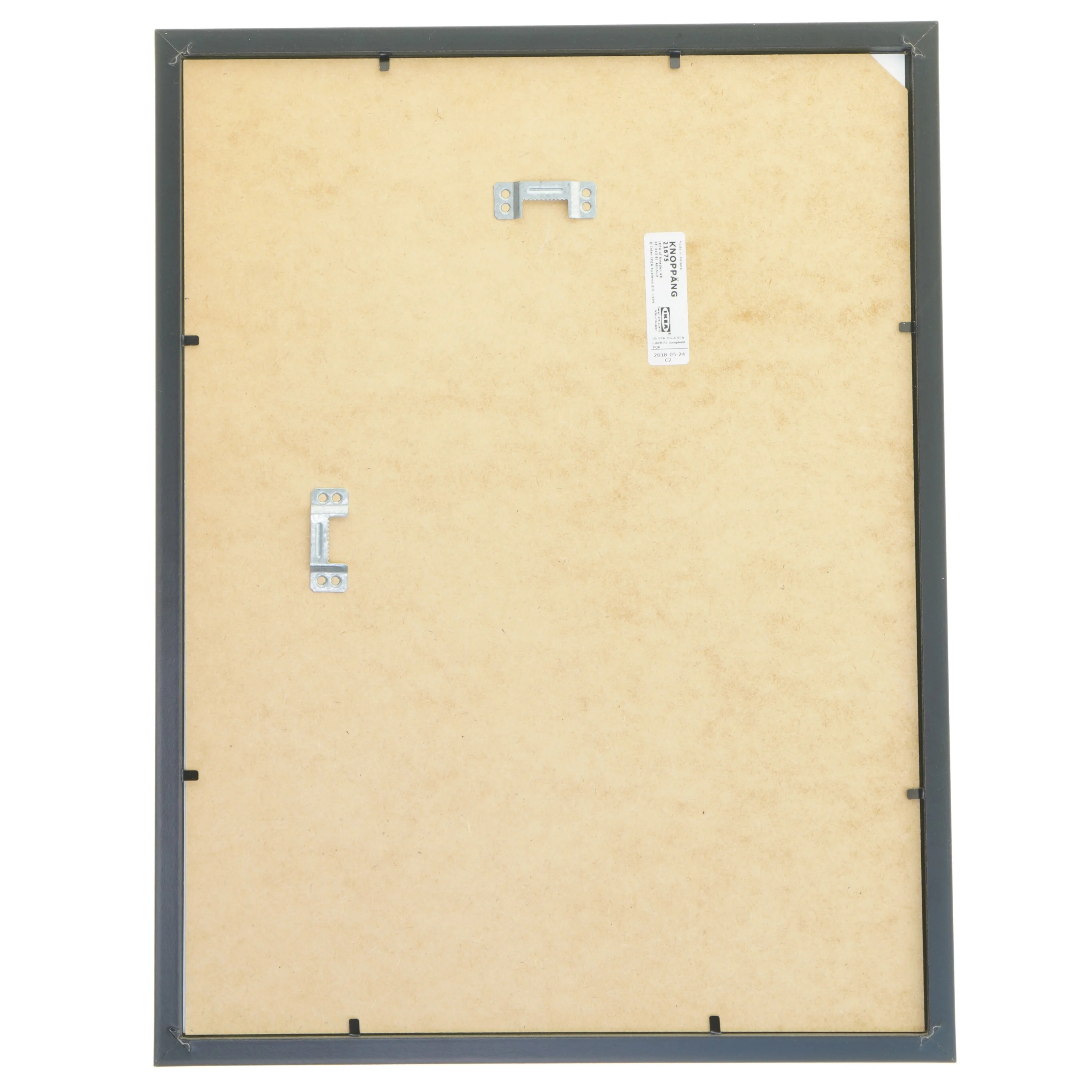 Indrammet billede af palmetræer fra IKEA (str. 42,5x32,5 cm)