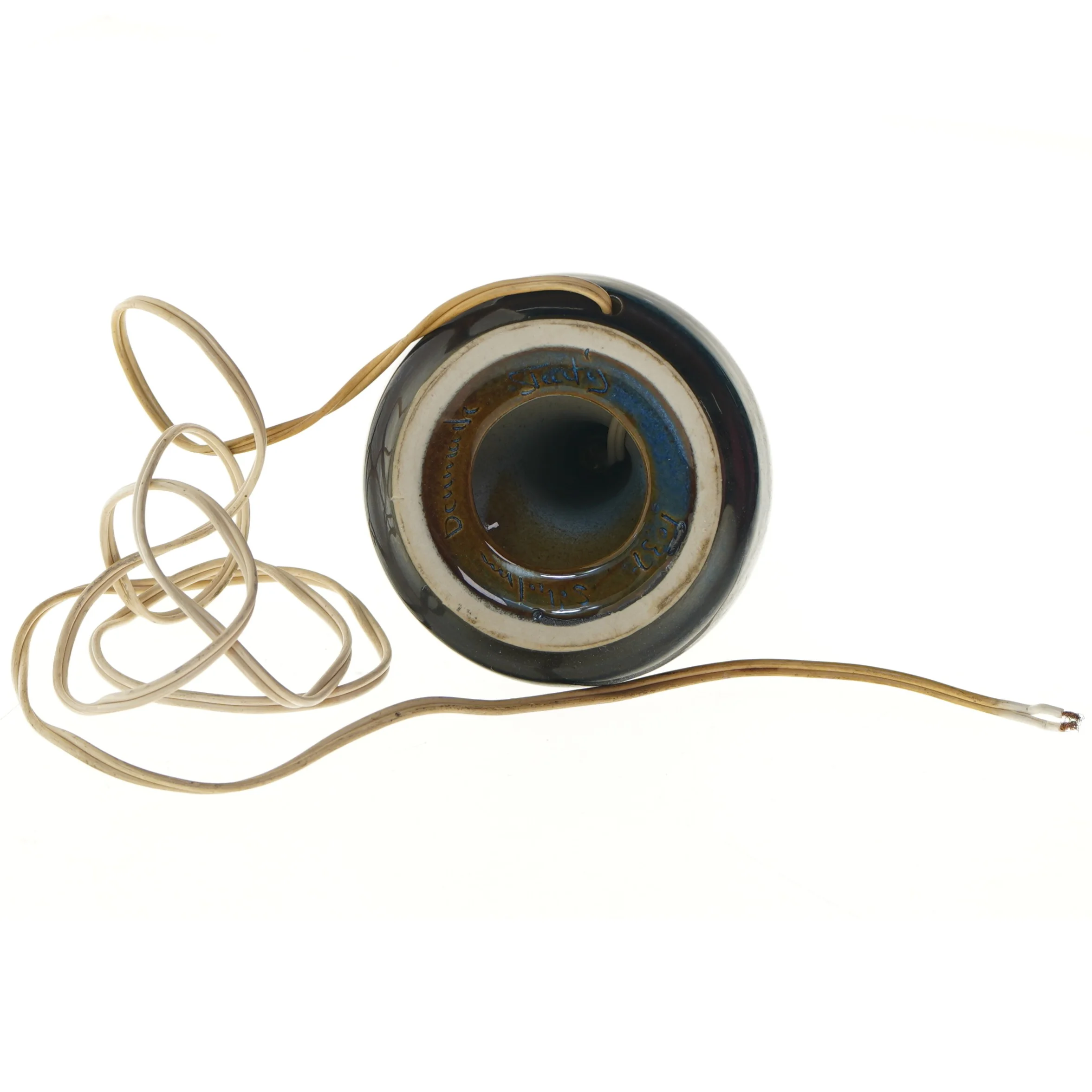 Vintage bordlampe uden skærm (str. 20 cm)