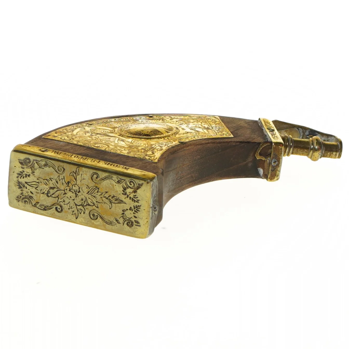 Dekorativ antik beholder (str. 17 cm)