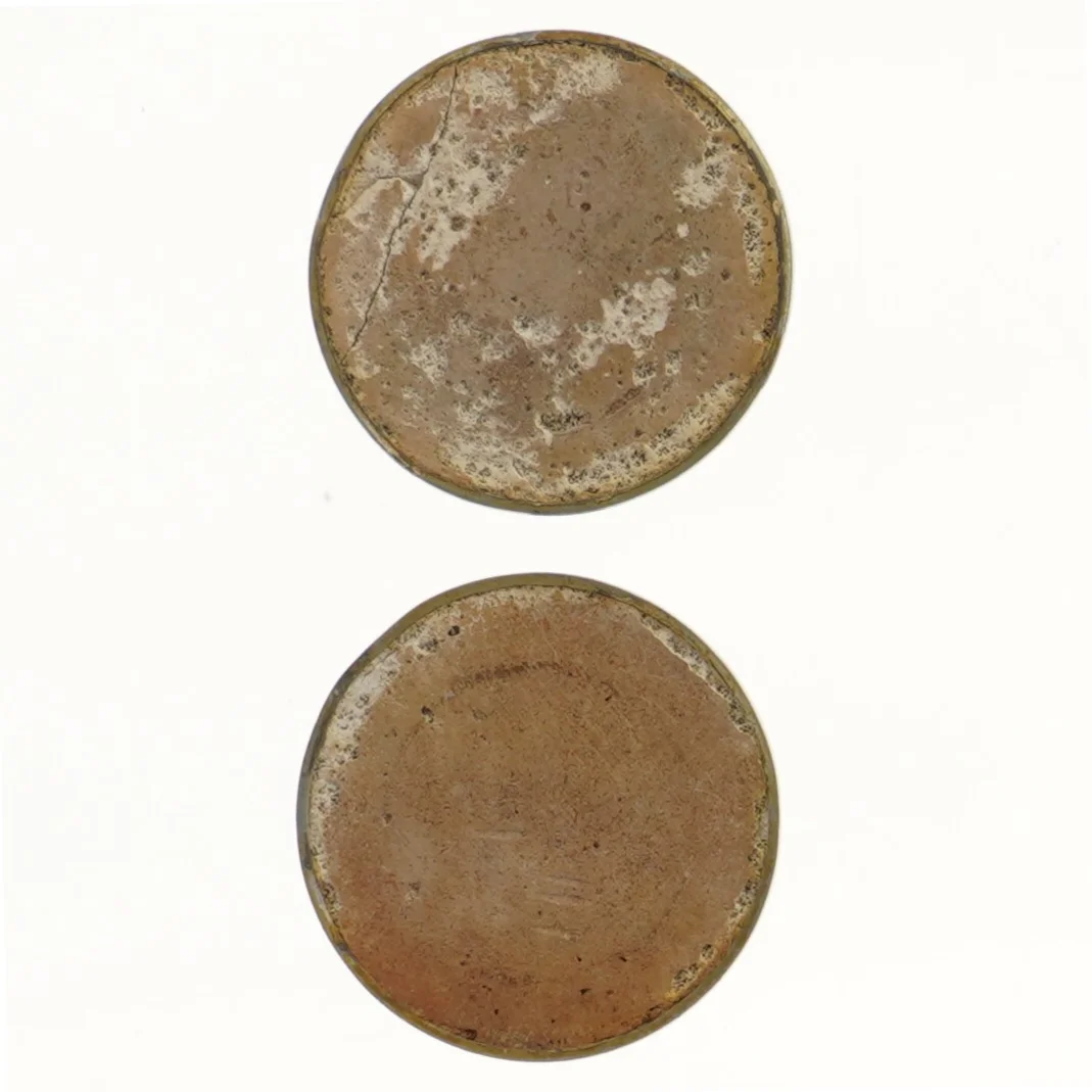 Sæt lysestager i metal (str. 10 cm)