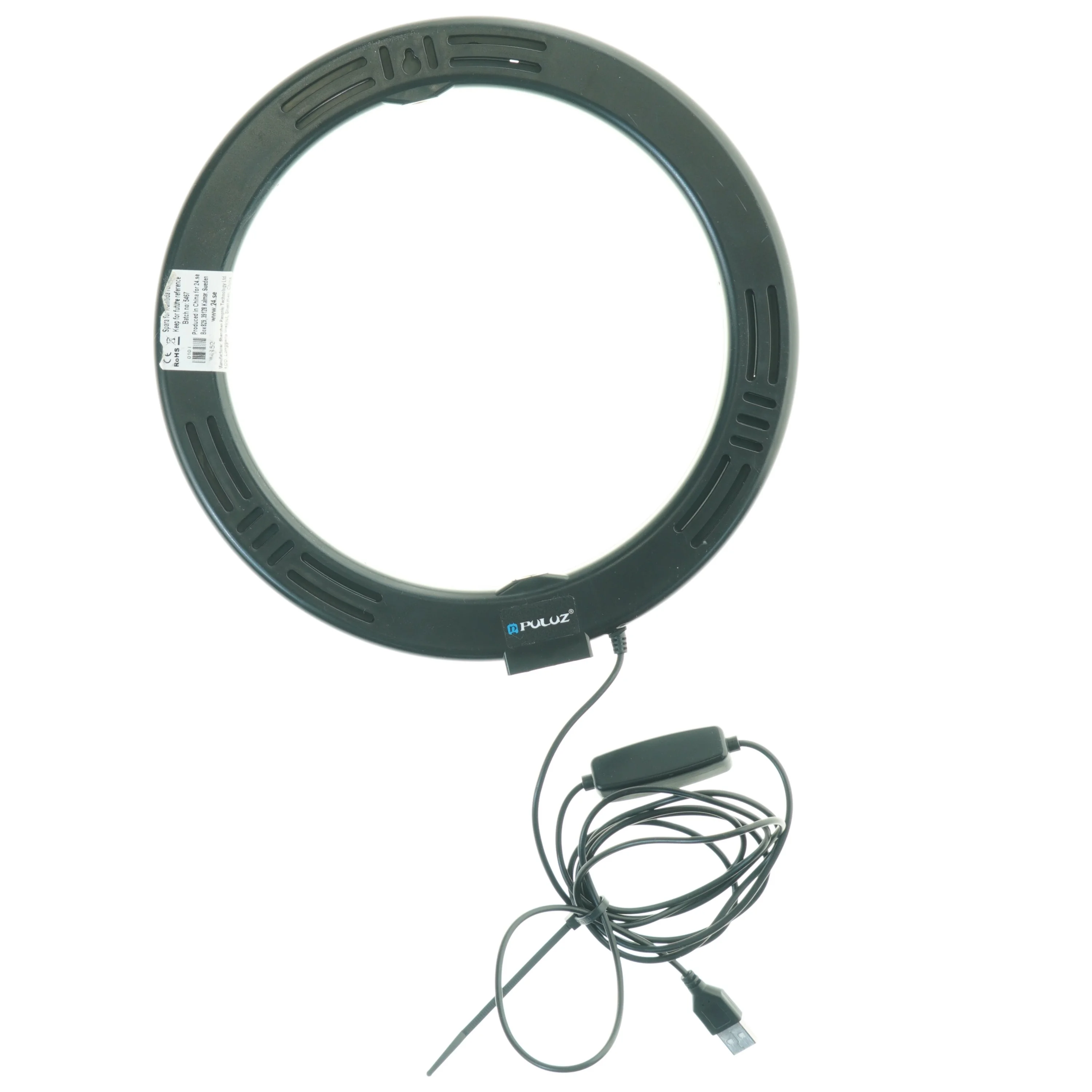 LED-ringlys fra Puluz (str. Diameter, 26 cm)