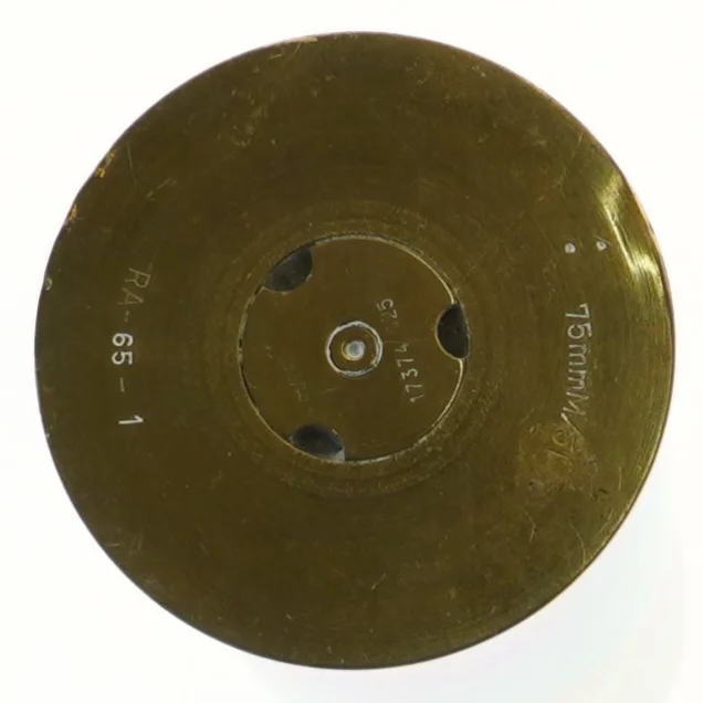 Dekorativ messing cylinder (str. 32,5 cm)