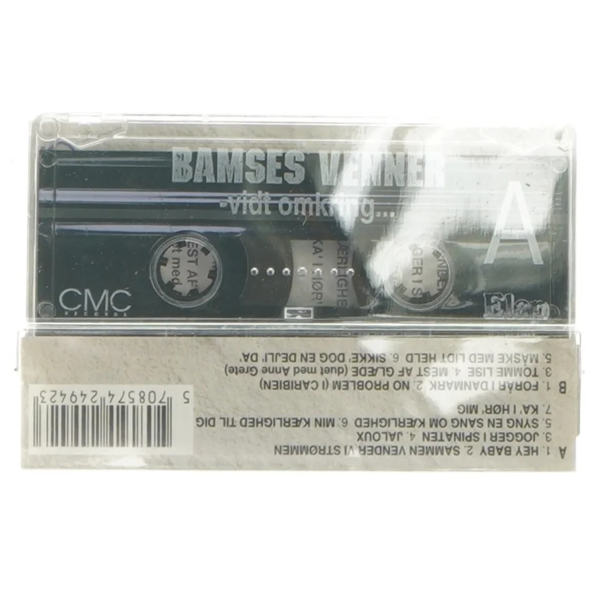 Bamses Venner - vidt omkring - kassettebånd 