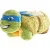 Turtle natlys bamse fra Nickelodeon (str. 30 x 29 cm)