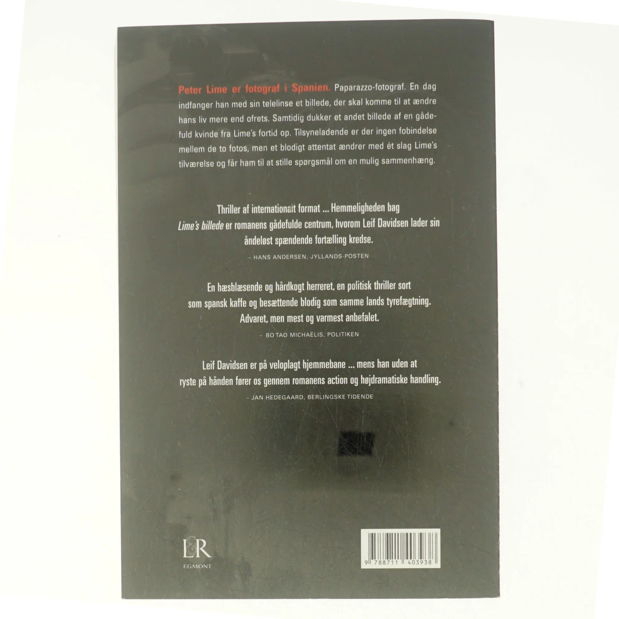 Lime's billede : roman af Leif Davidsen (Bog)