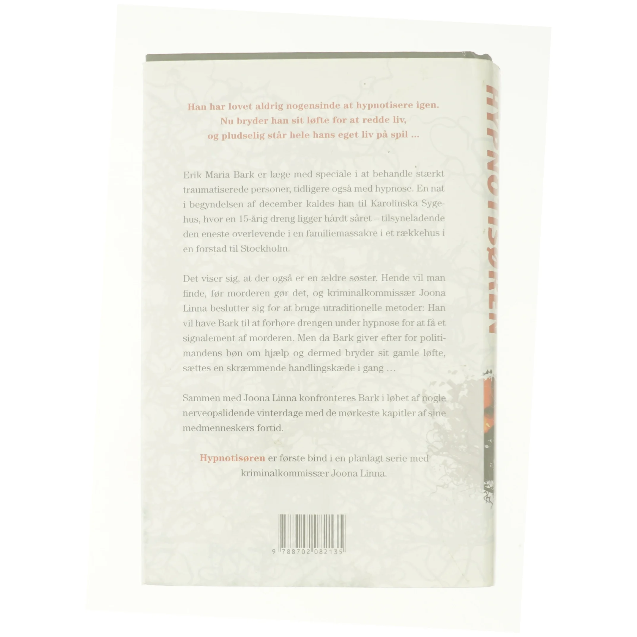 Hypnotisøren af Lars Kepler (Bog)