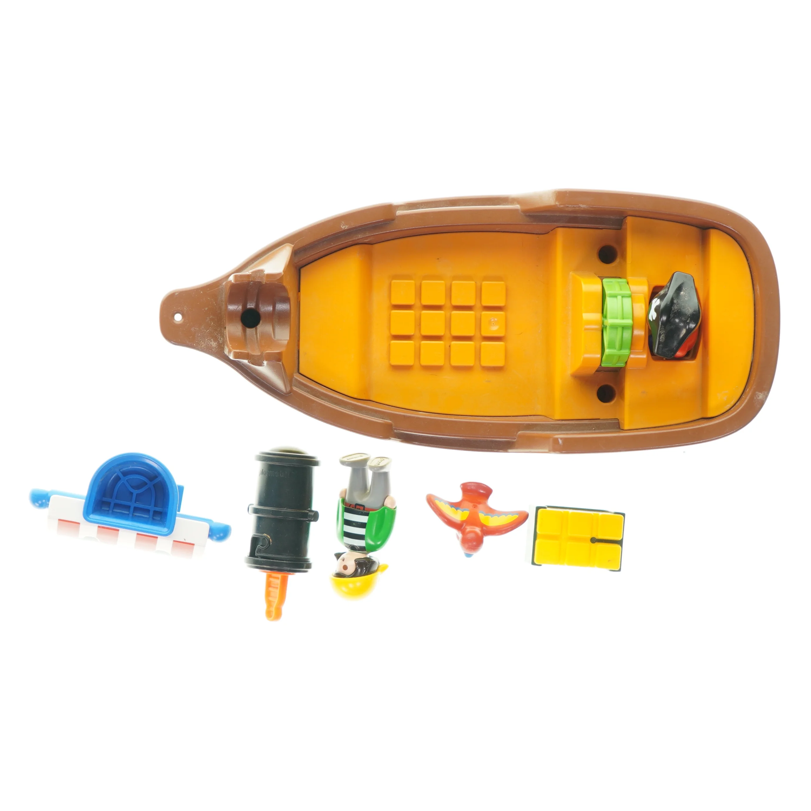 Sørøver legetøjsskib (str. 30 x 11 x 8cm)