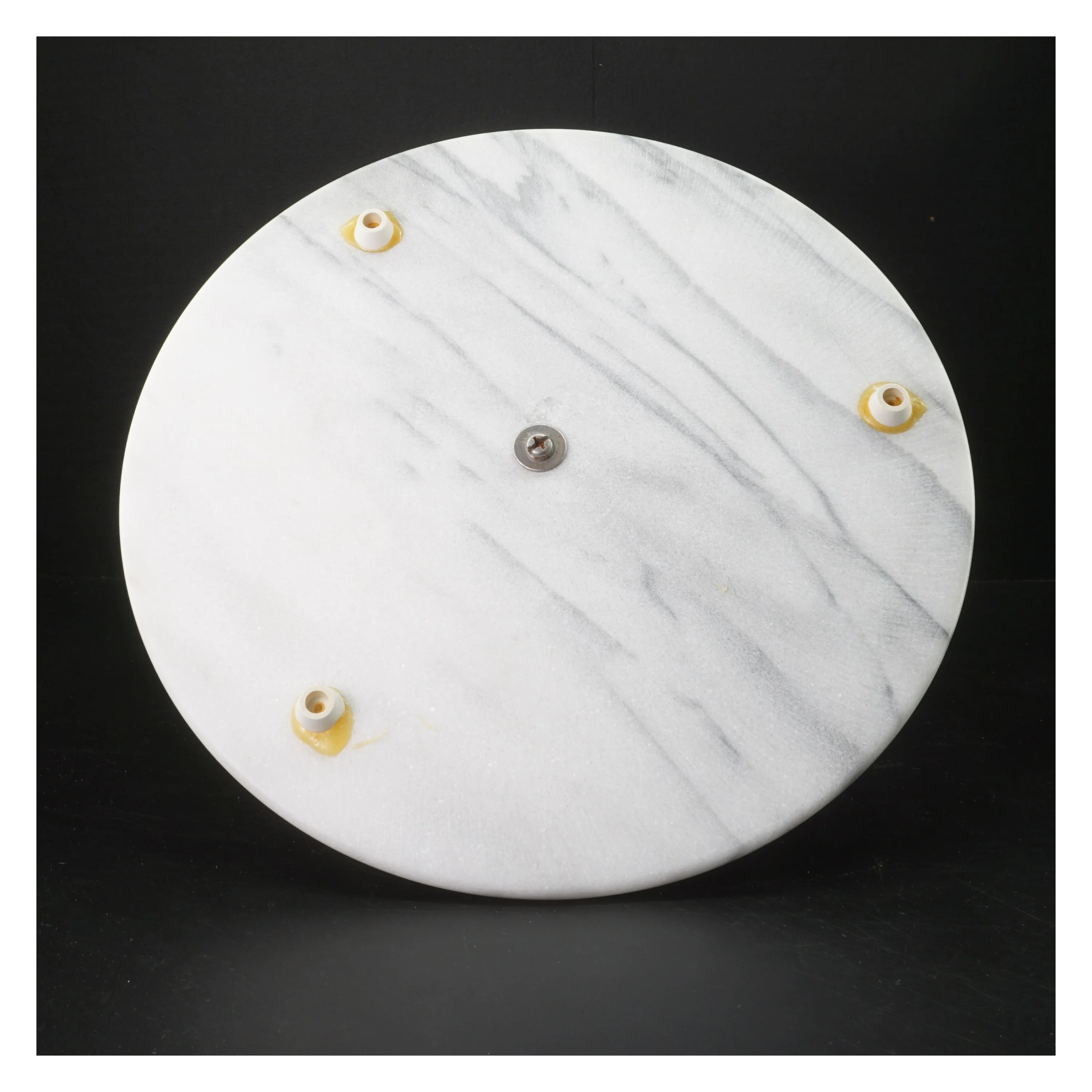 Marmor fad til servering (str. Ø 31 cm)