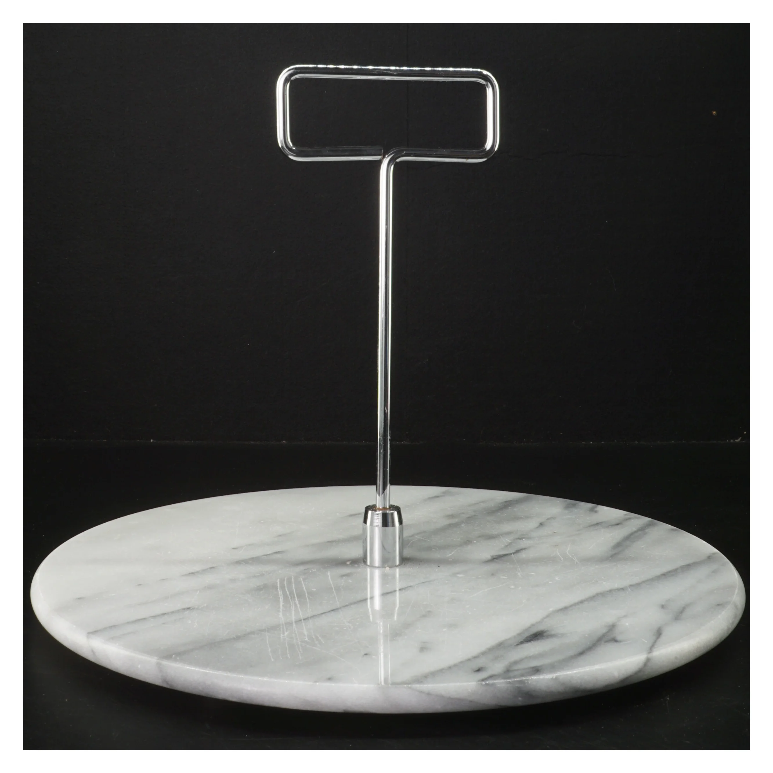 Marmor fad til servering (str. Ø 31 cm)