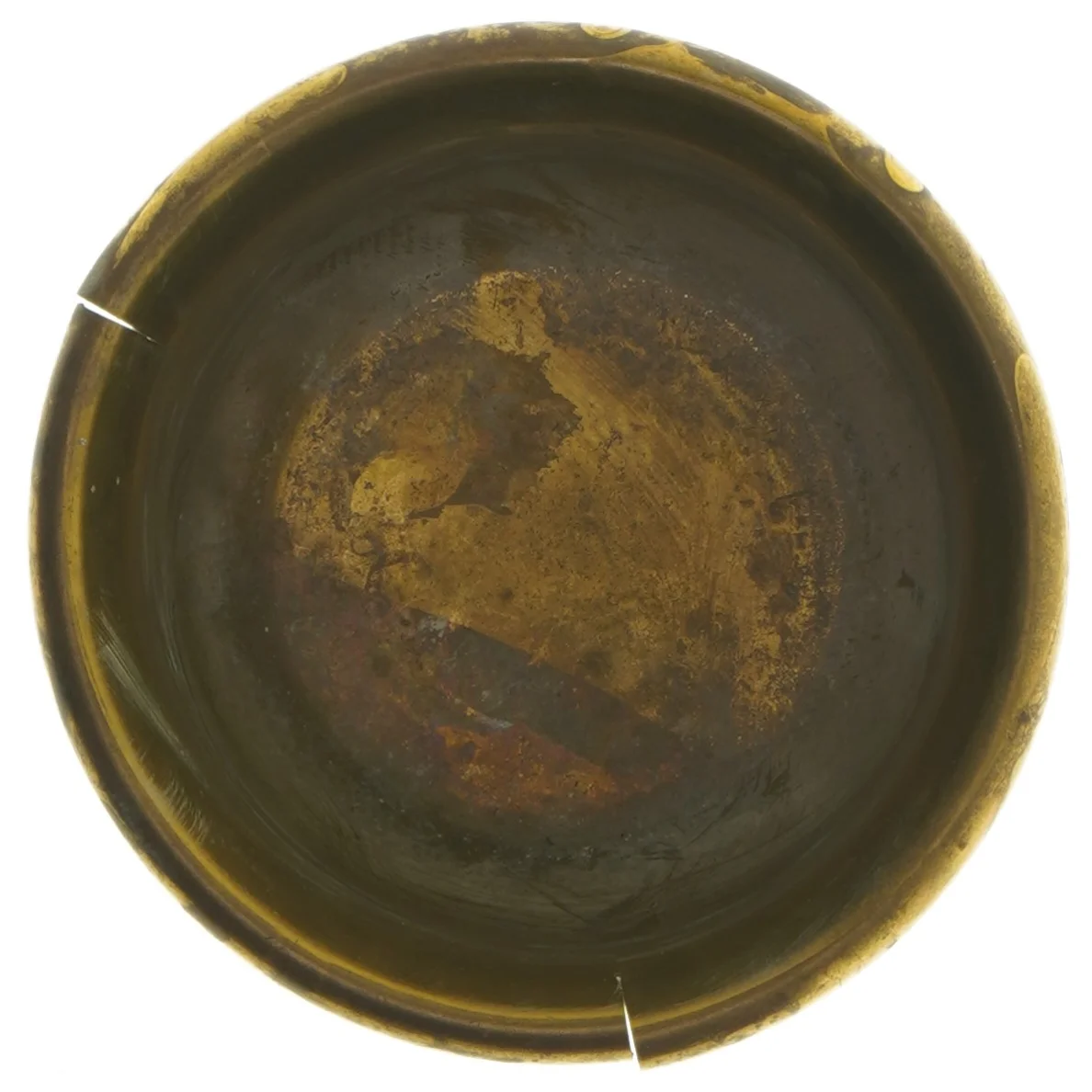 Messingkrukke (str. Ø 12,5 cm længde 9,5 cm)