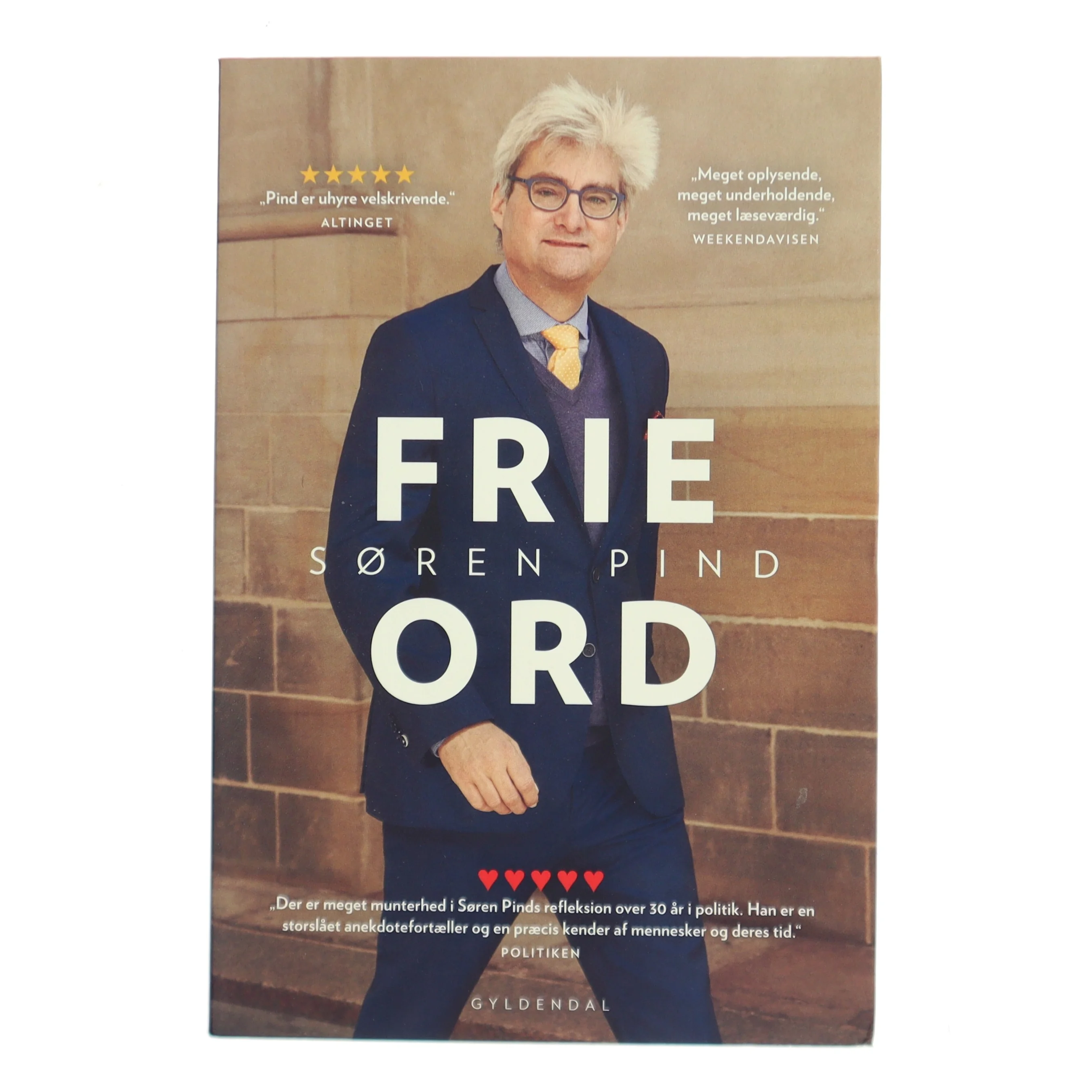 Frie ord af Søren Pind (Bog)