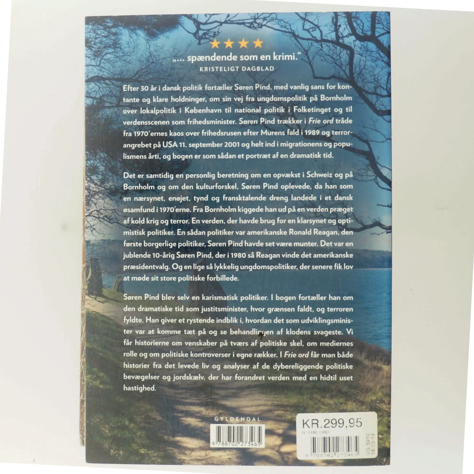 Frie ord af Søren Pind (Bog)