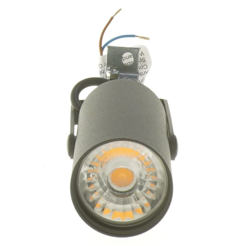 Sort LED lampe fra LTS (str. 20 cm)