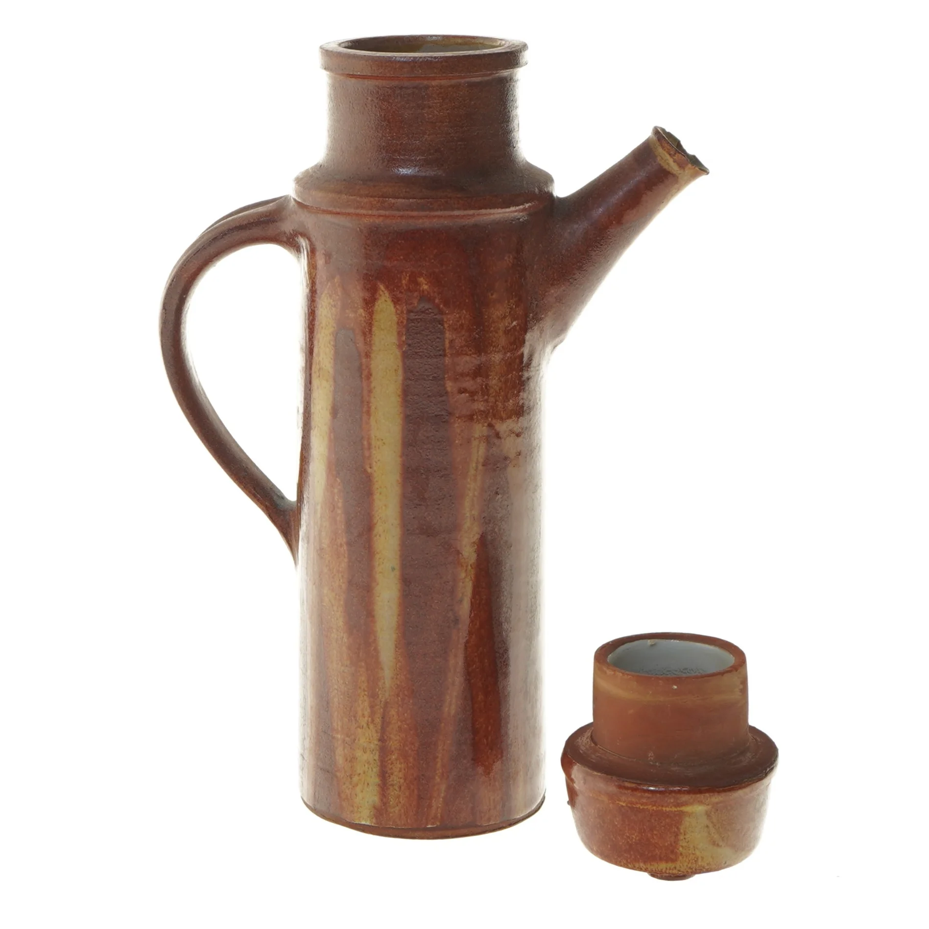 Keramikkande med låg (str. Ø 8,5x30 cm)