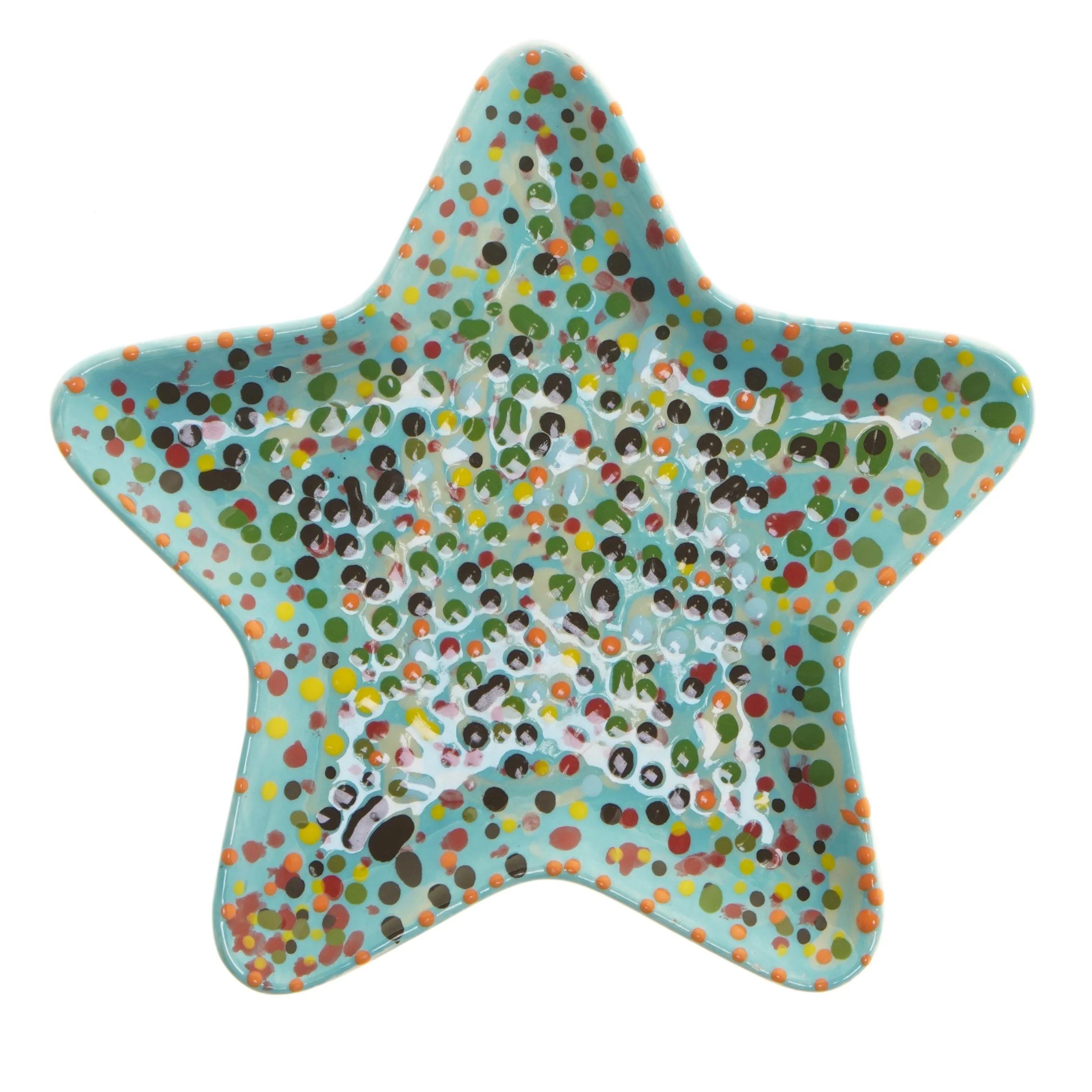 Stjerneformet fad (str. 25,5x25,5 cm)