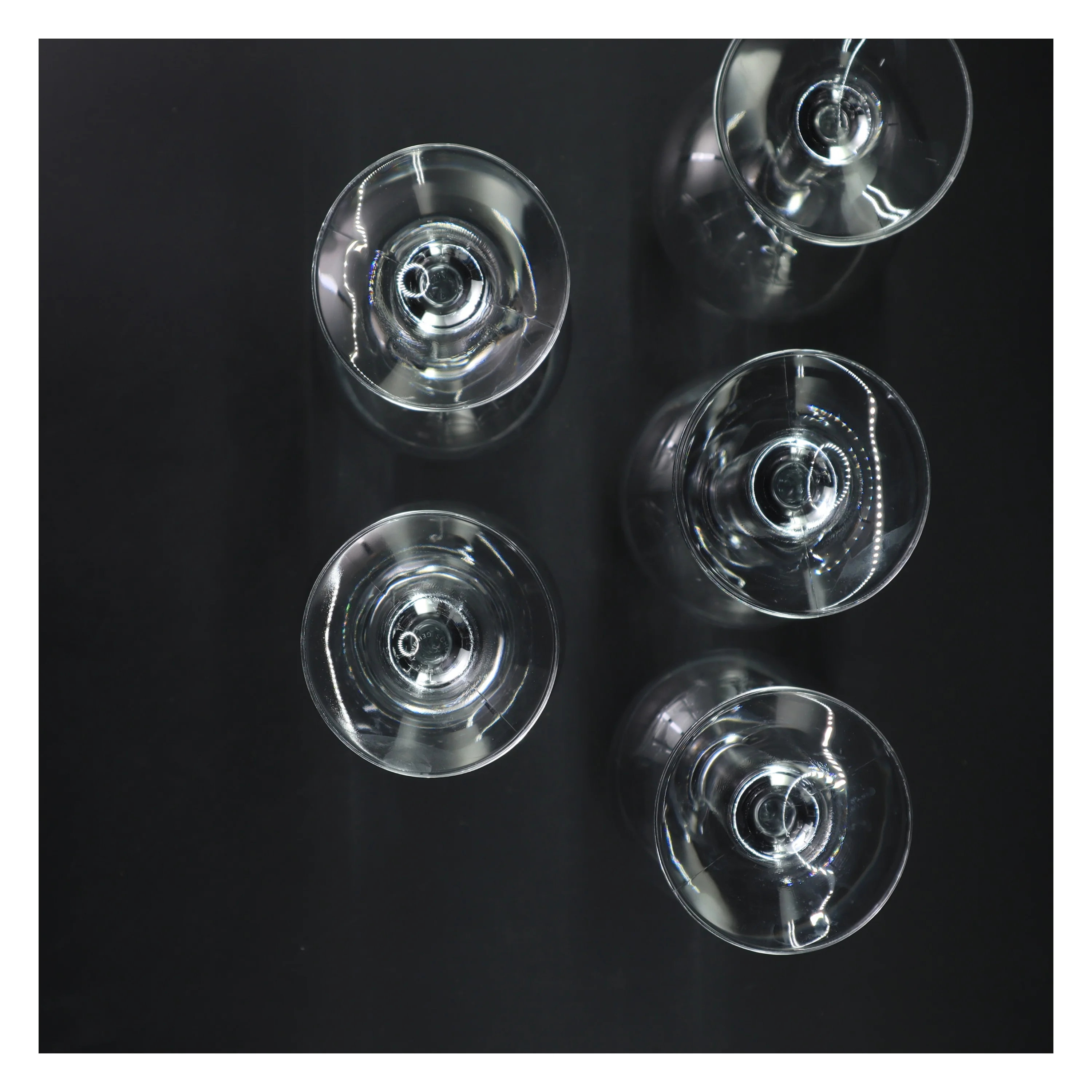 Sæt af rødvinsglas (str. 5 styk, 22 cm)