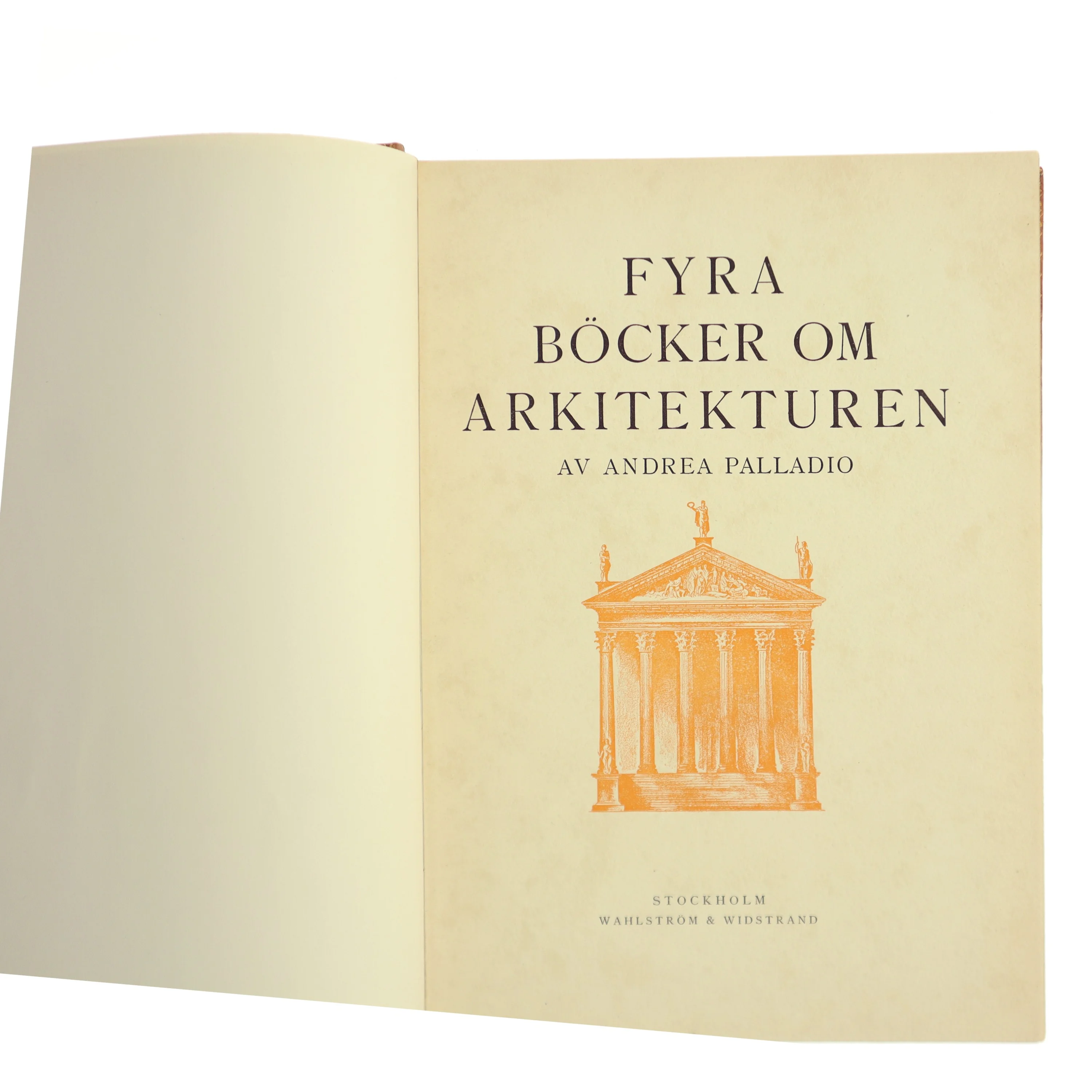 Fyra Böcker om Arkitekturen af Andrea Palladio (Bog)