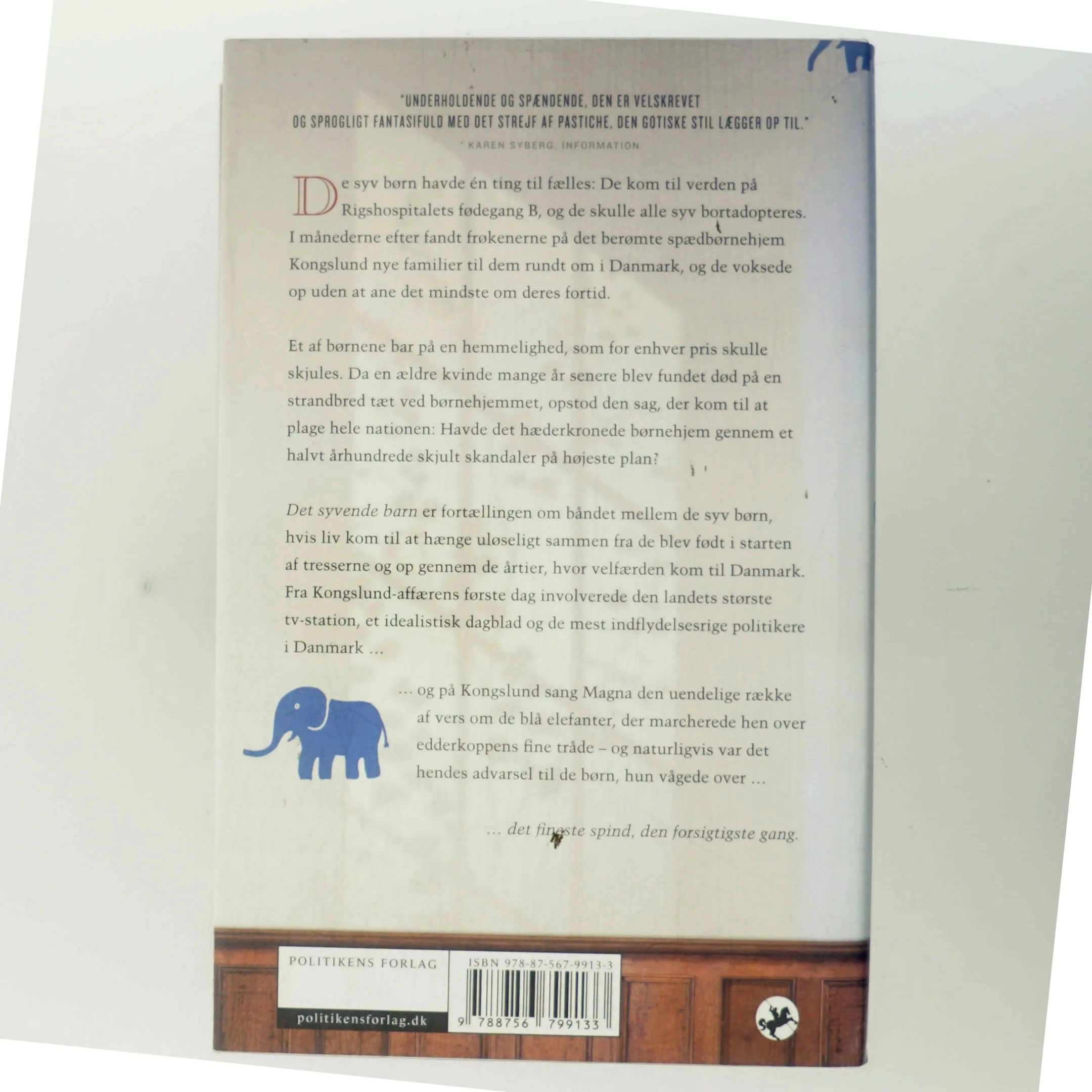 Det syvende barn af Erik Valeur (Bog)