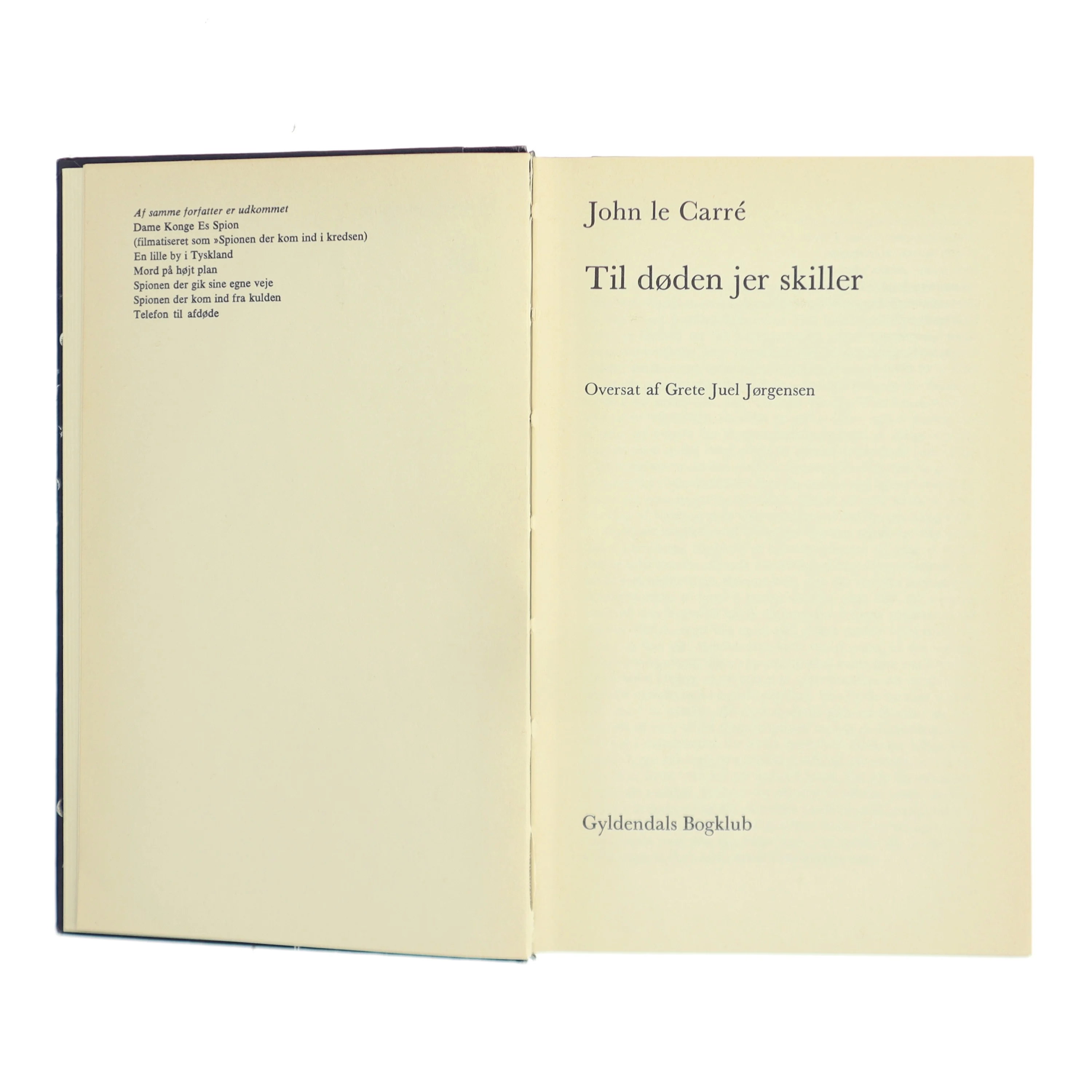 Til døden jer skiller af John le Carré (Bog)