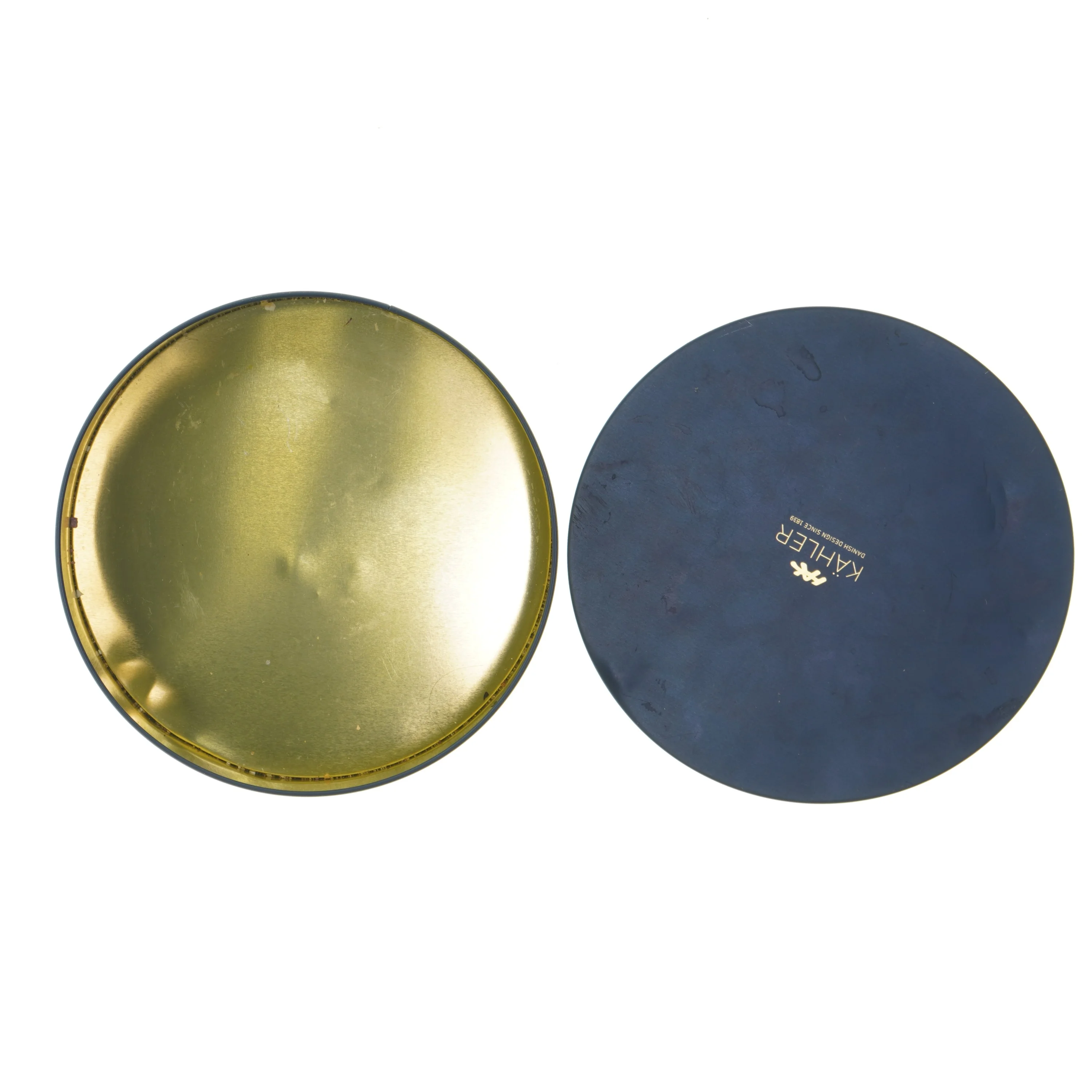 Kähler opbevaringsæske fra Kähler (str. Ø 20 cm længde 7 cm)