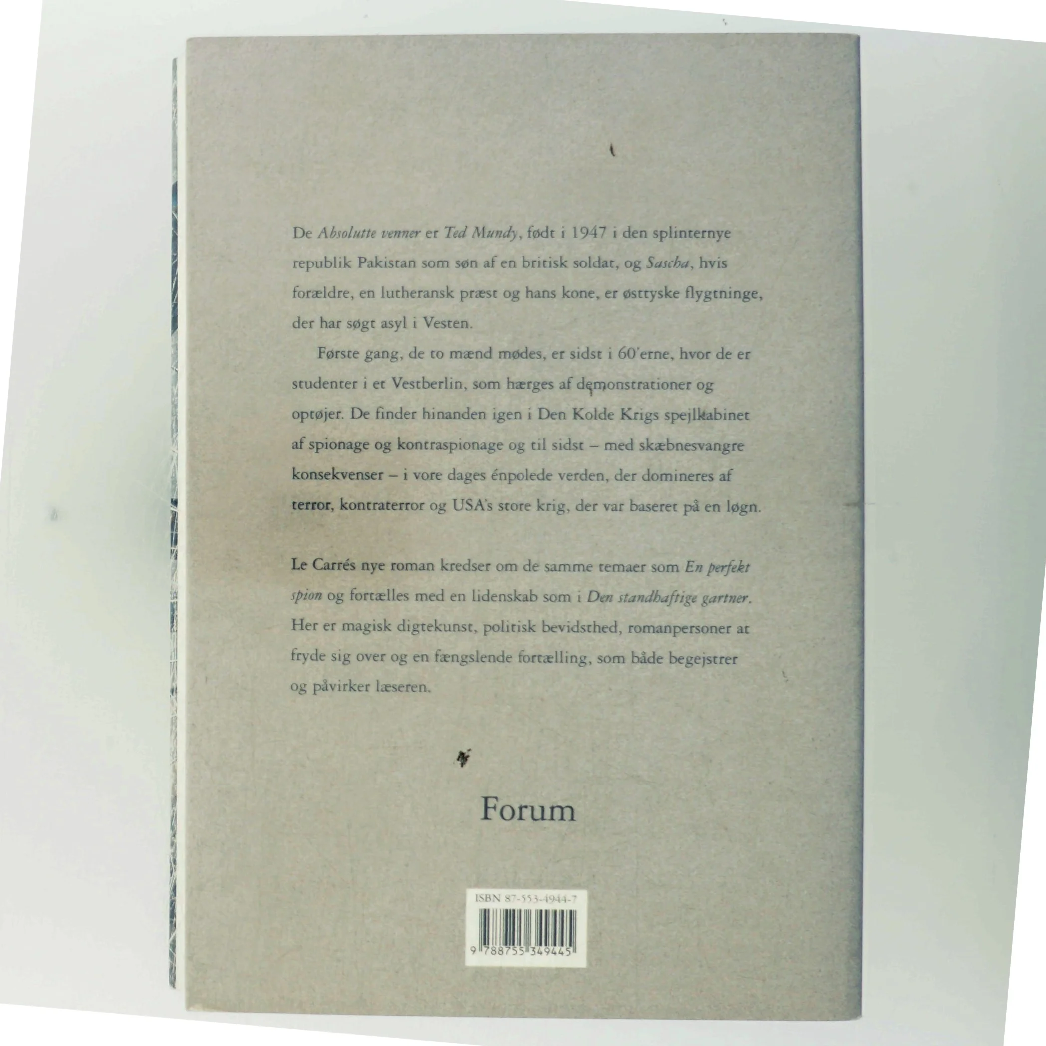 Absolutte venner af John Le Carré (Bog)