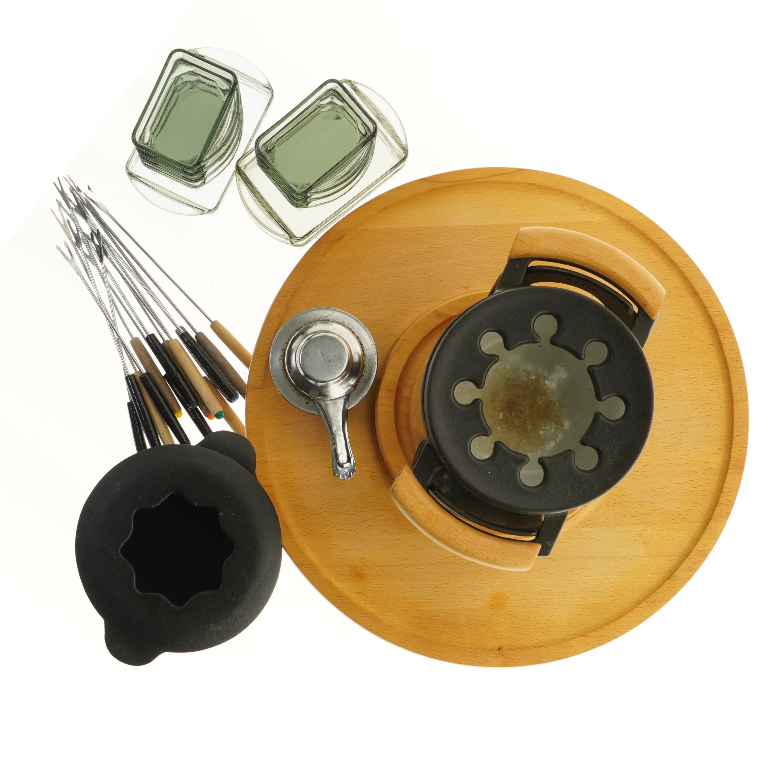 Fondue sæt (str. Ø 45 cm)