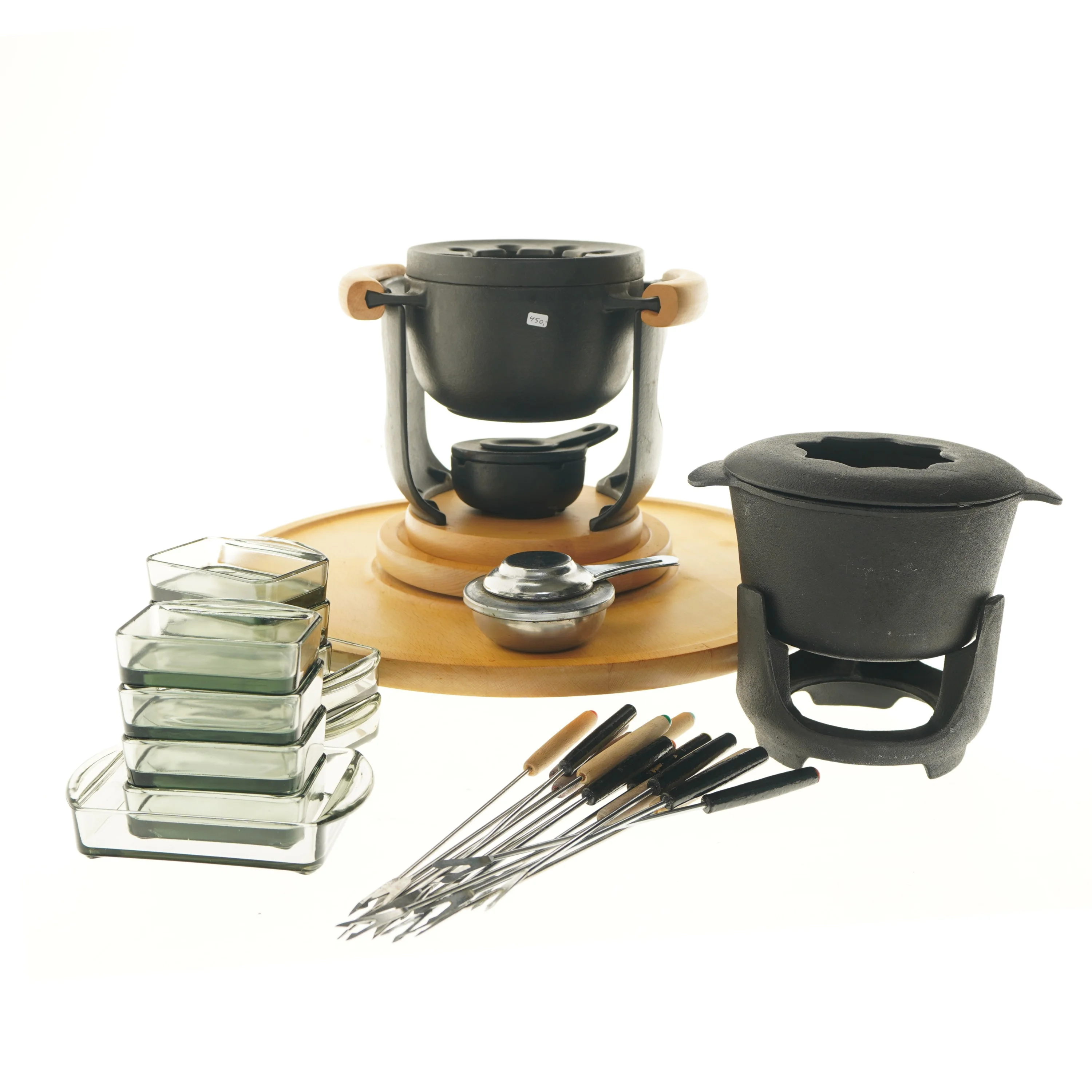 Fondue sæt (str. Ø 45 cm)