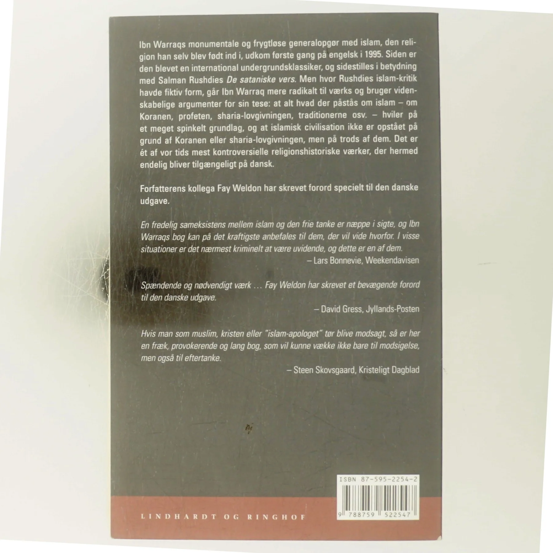 Derfor er jeg ikke muslim af Ibn Warraq (Bog)