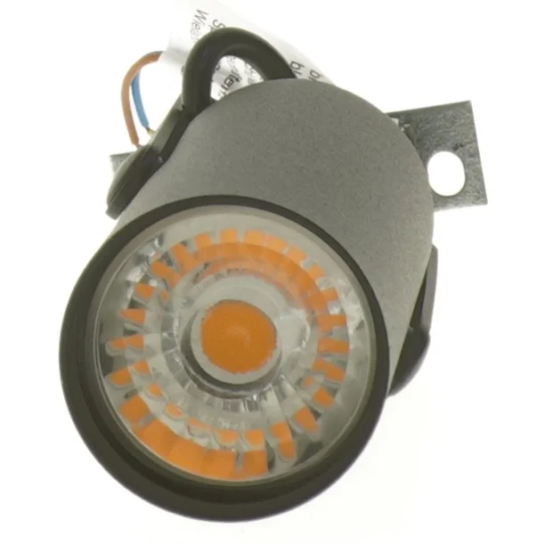 Sort LED spotlys fra LTS (str. 20 cm)