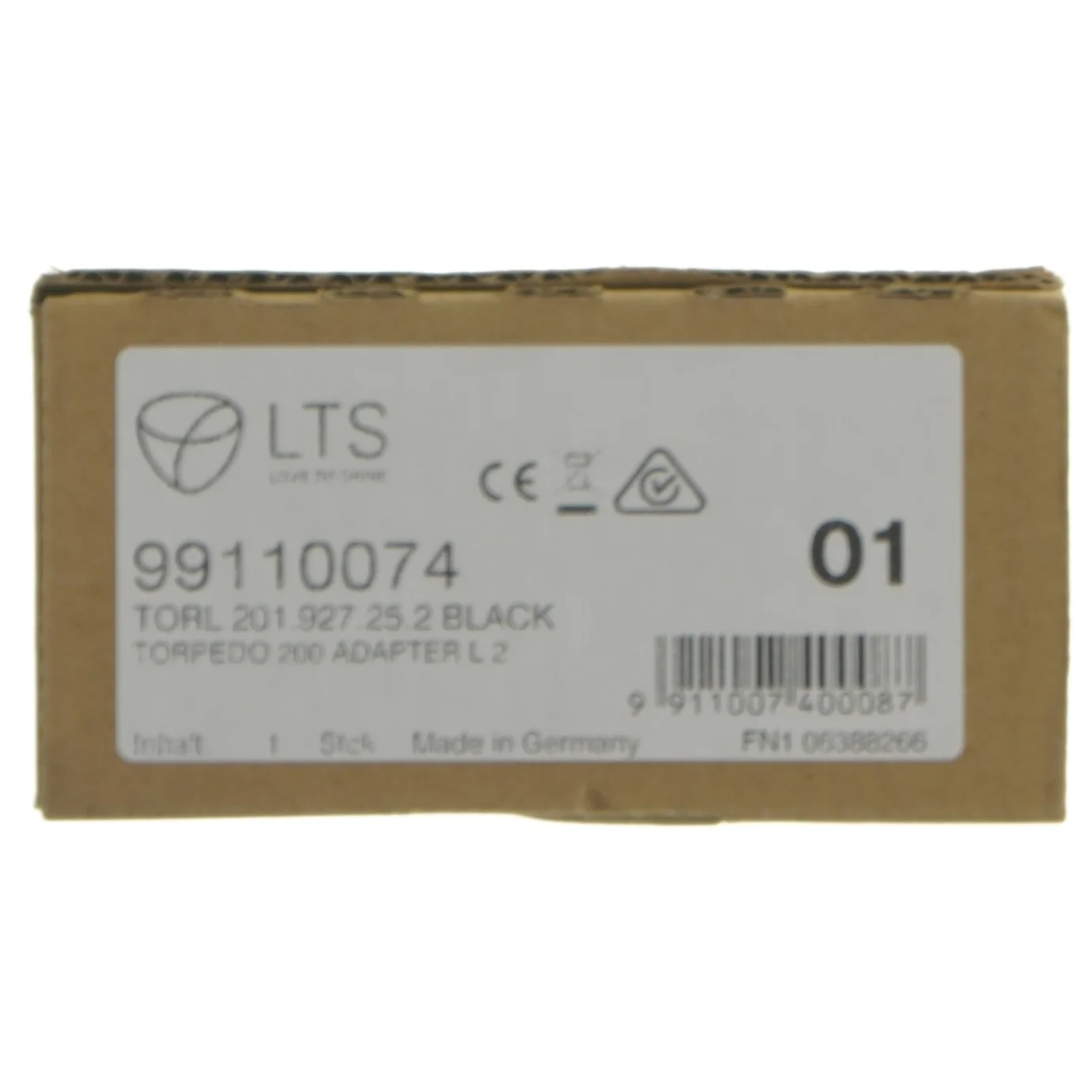 Sort LED spotlys fra LTS (str. 20 cm)