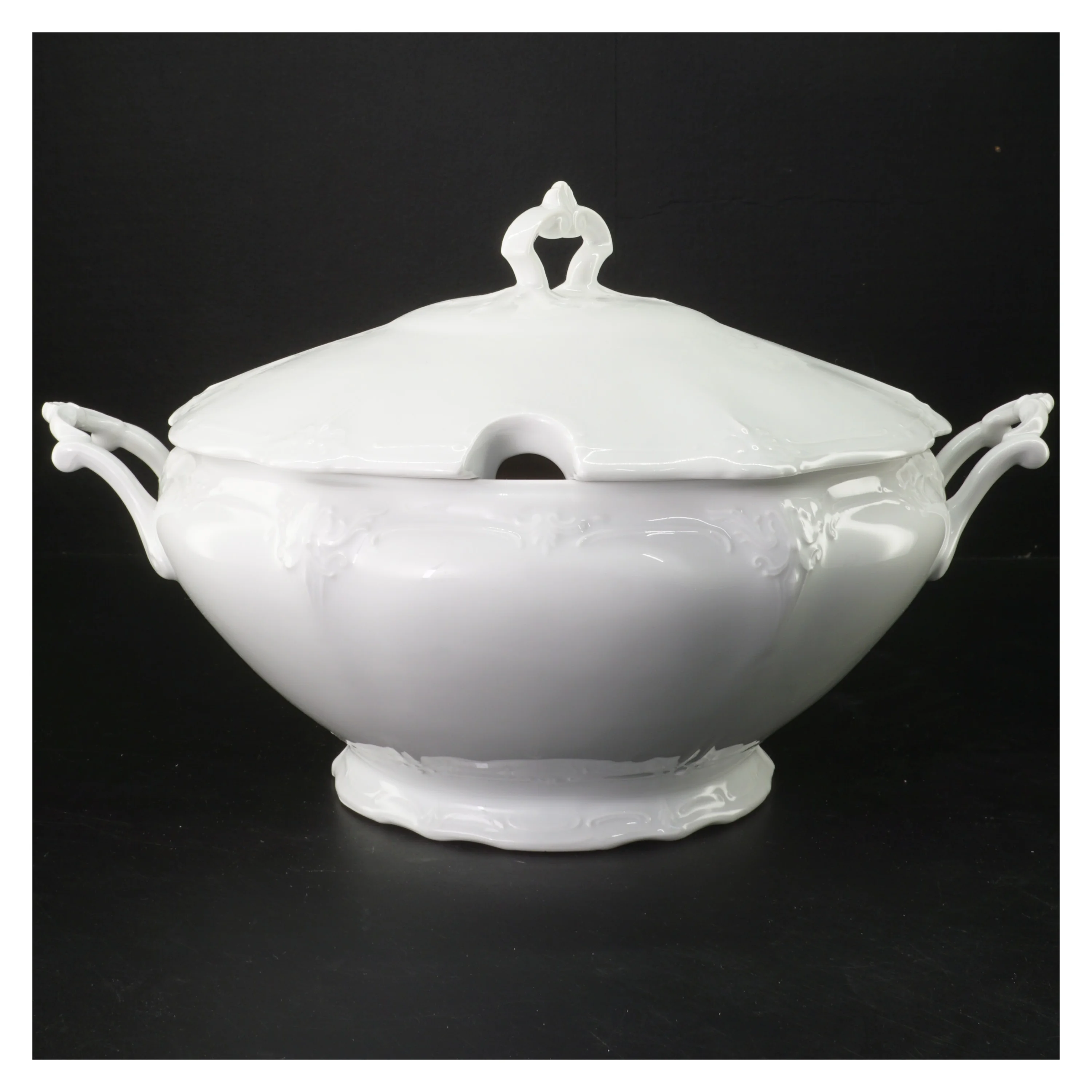 Suppeterrin med låg fra Tirschenreuth (str. Ø 28 cm)