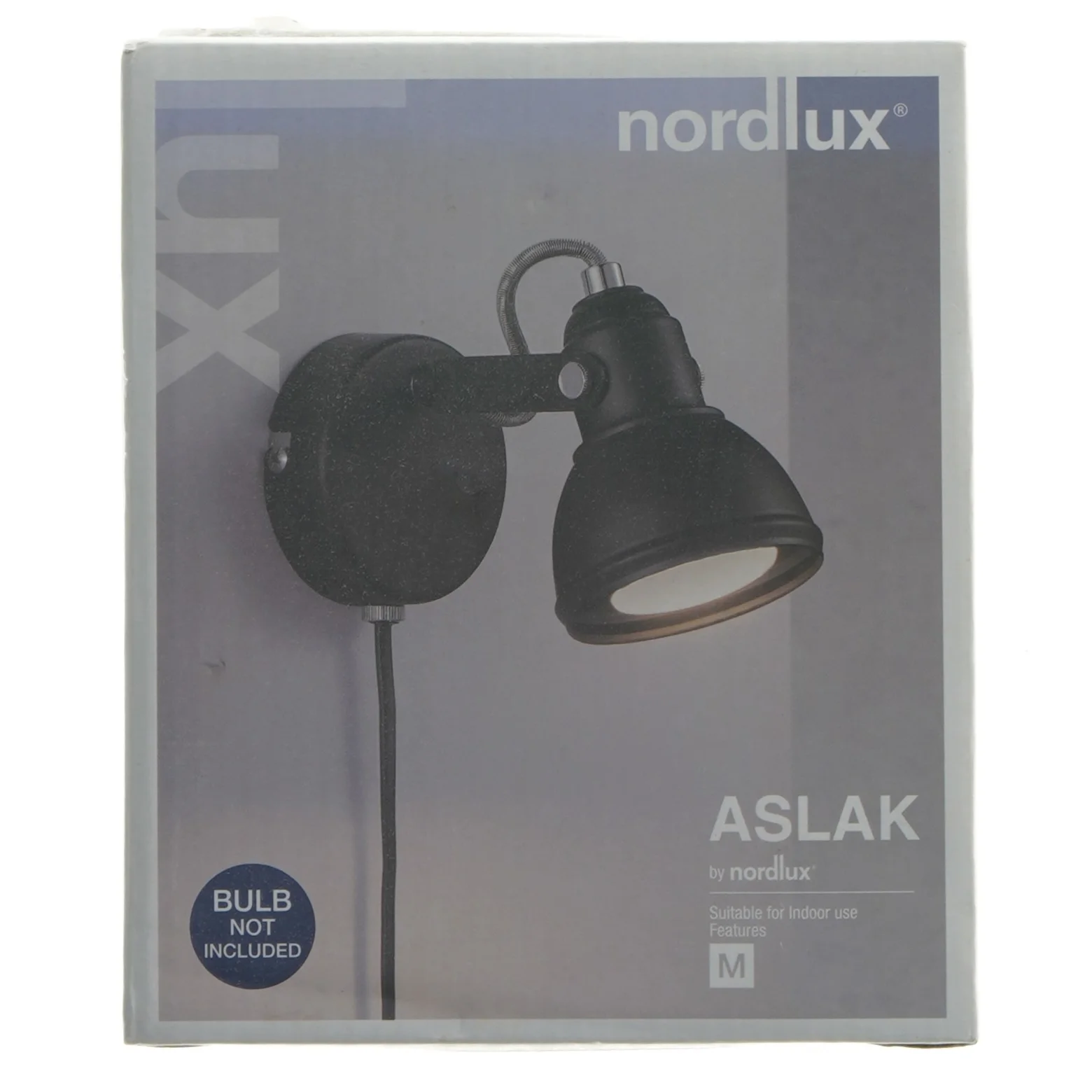 Væglampe Nordlux Aslak fra Nordlux (str. 18,5x8x8 cm)