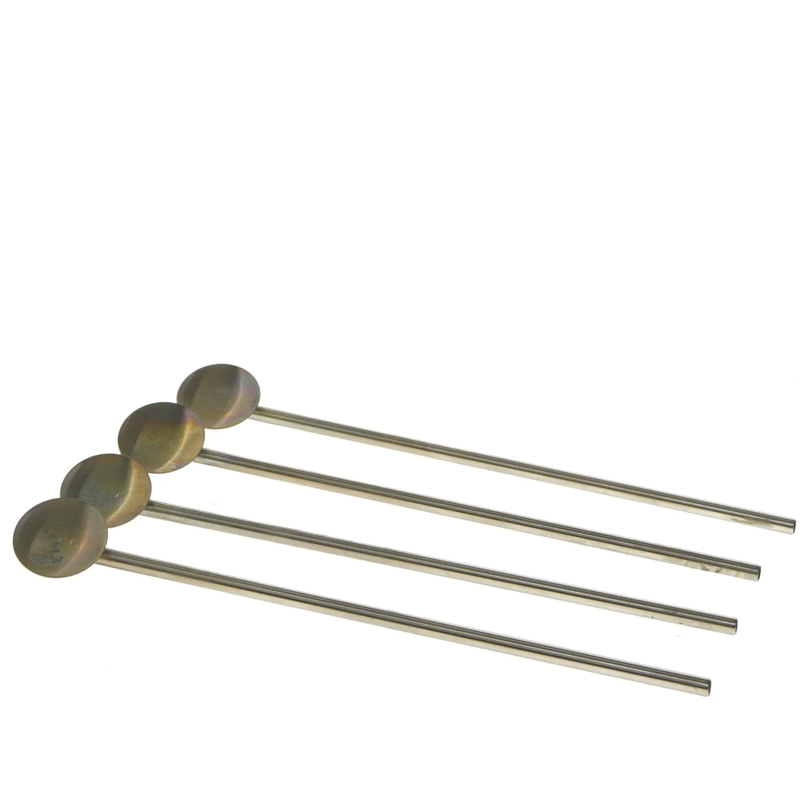 Cocktailpinde i metal, sæt af 4 (str. 4 styk, 20 cm)