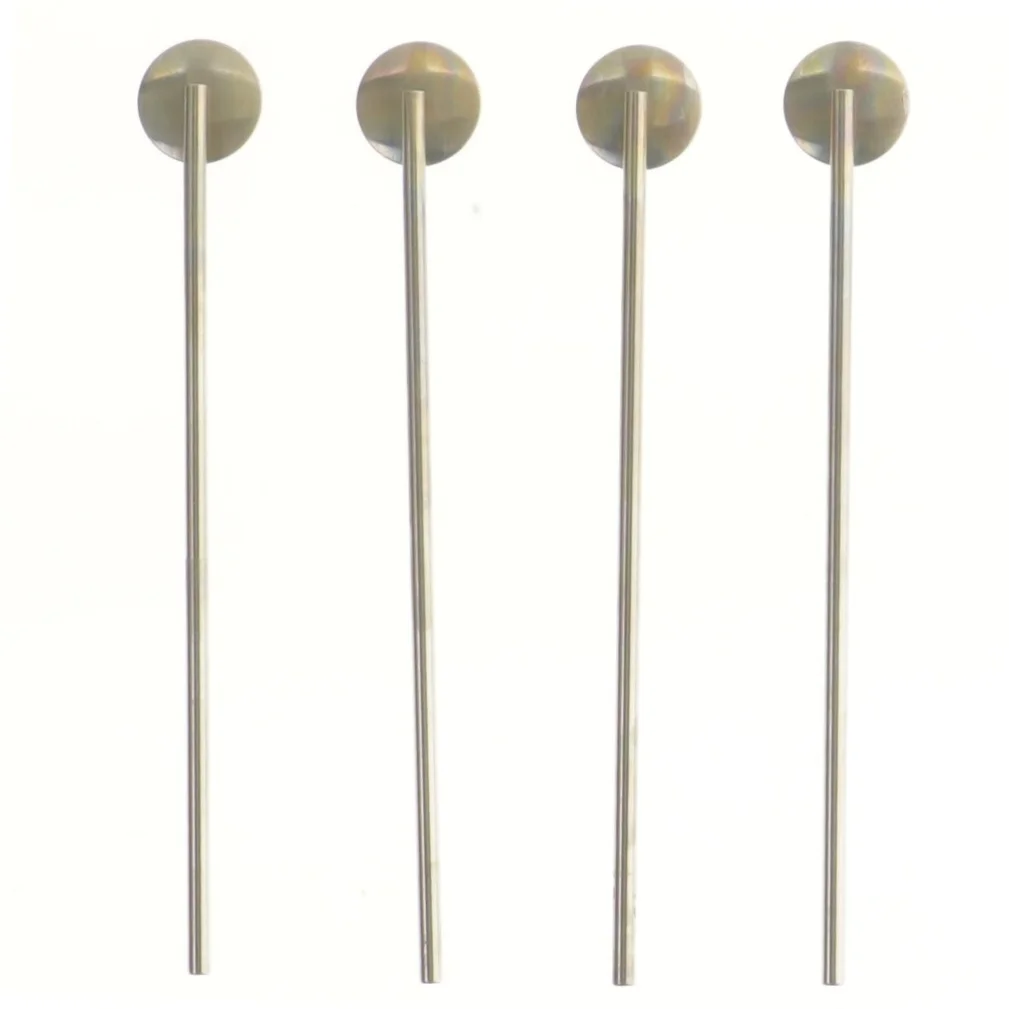 Cocktailpinde i metal, sæt af 4 (str. 4 styk, 20 cm)