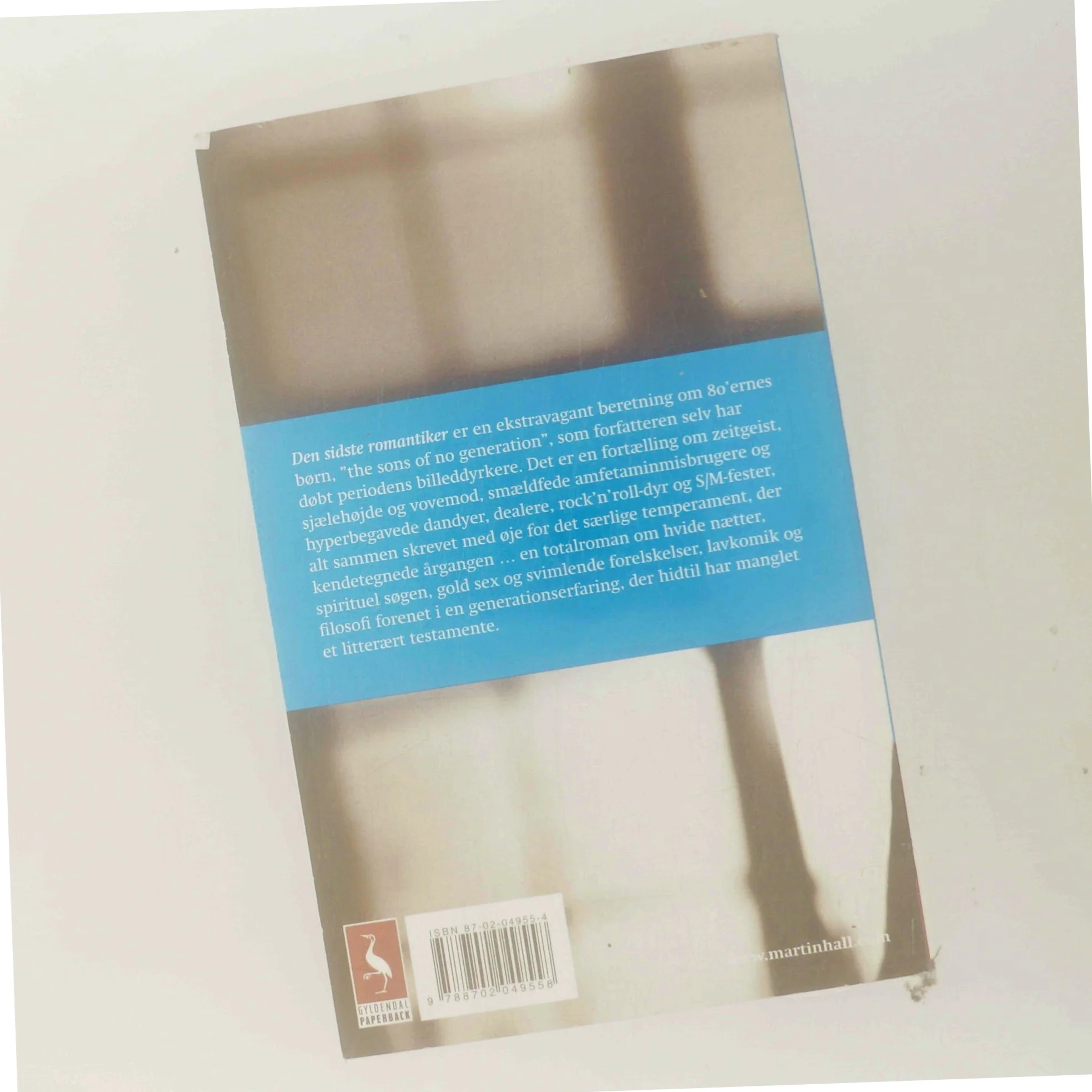 Den sidste romantiker. 1. del af Martin Hall (f. 1963) (Bog)